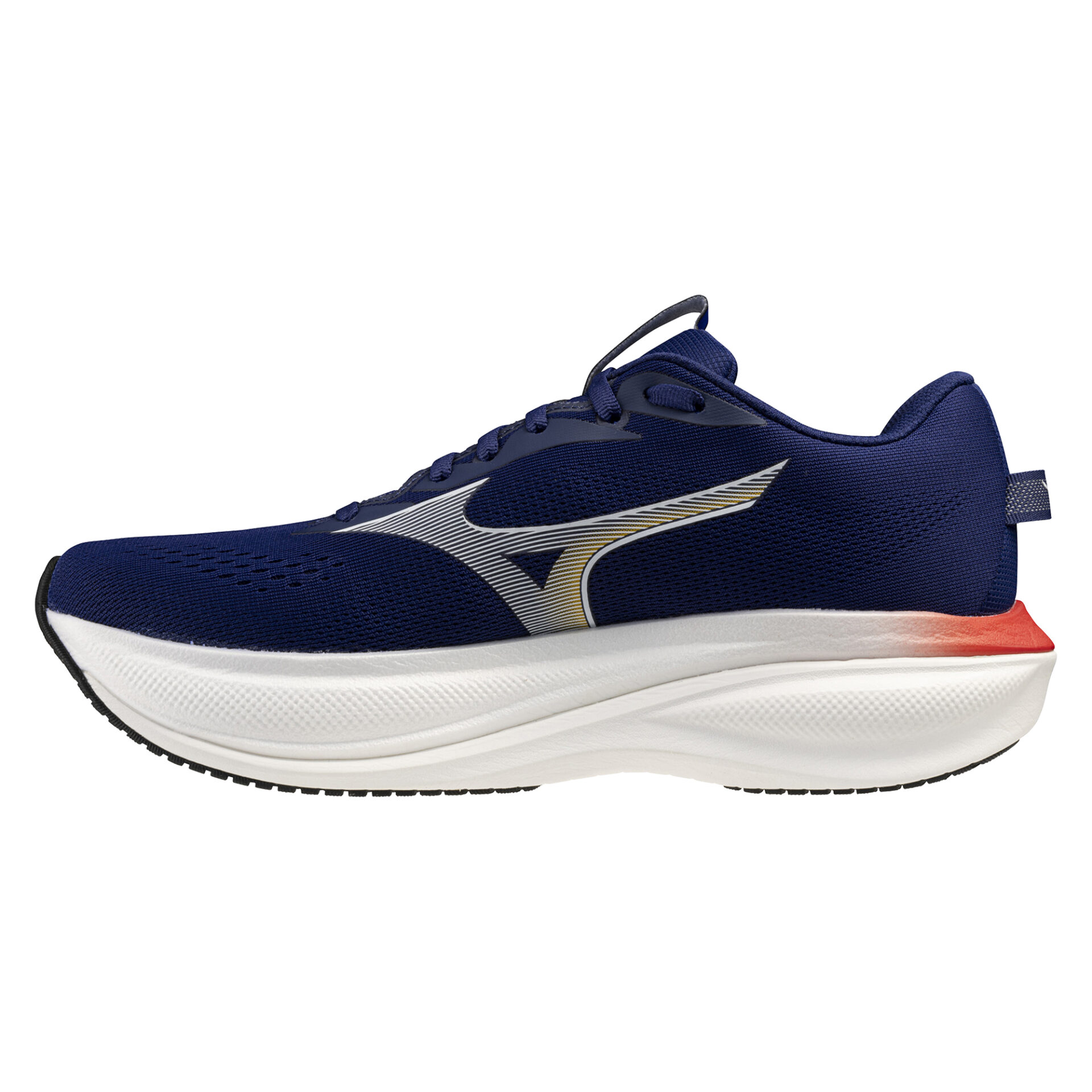 Mizuno Men's Wave Rider 30 - Beacon Blue/White/Artisan's Go - Image 2