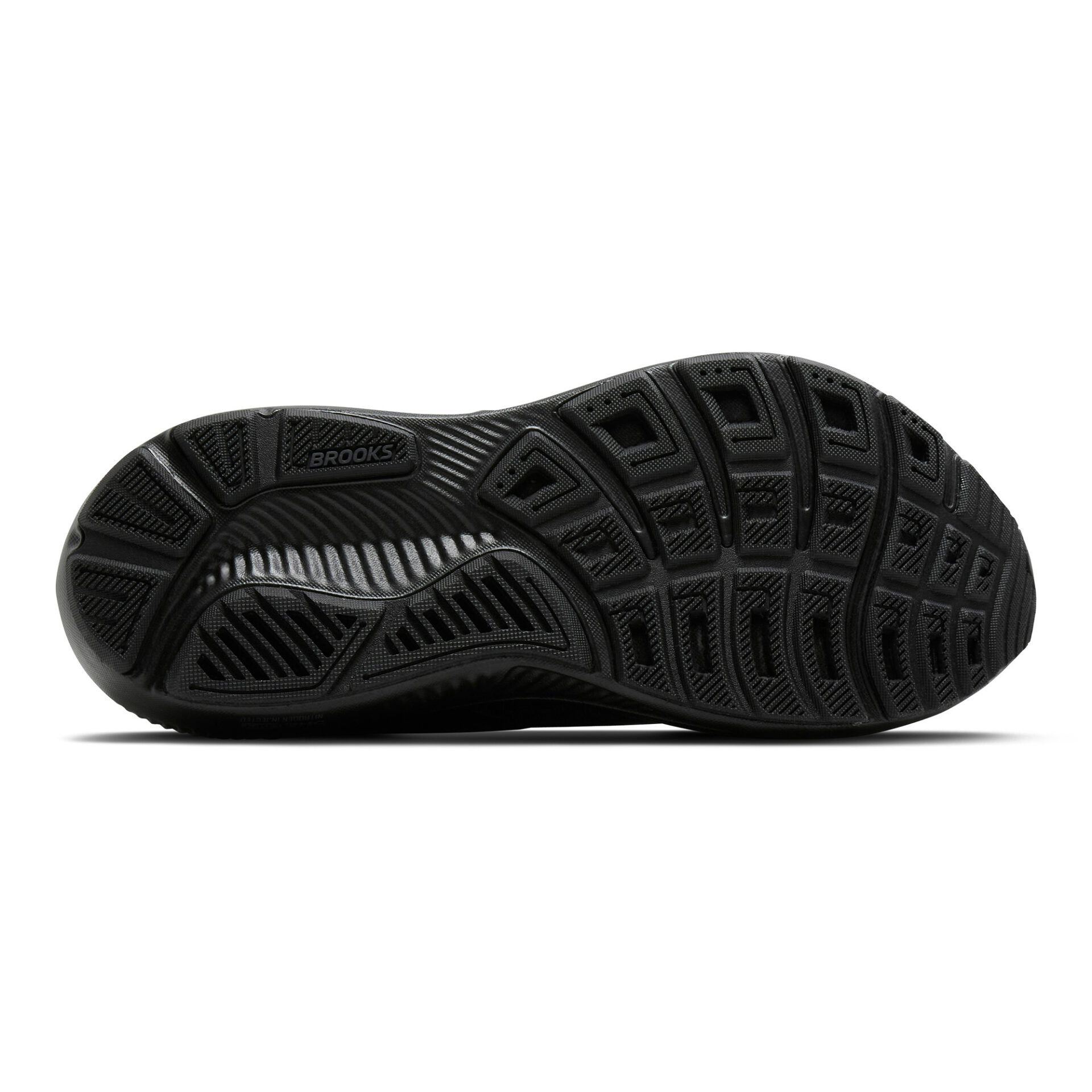 Brooks Men's Ghost 18 (Wide 2E) - Black/Black/Ebony - Image 6