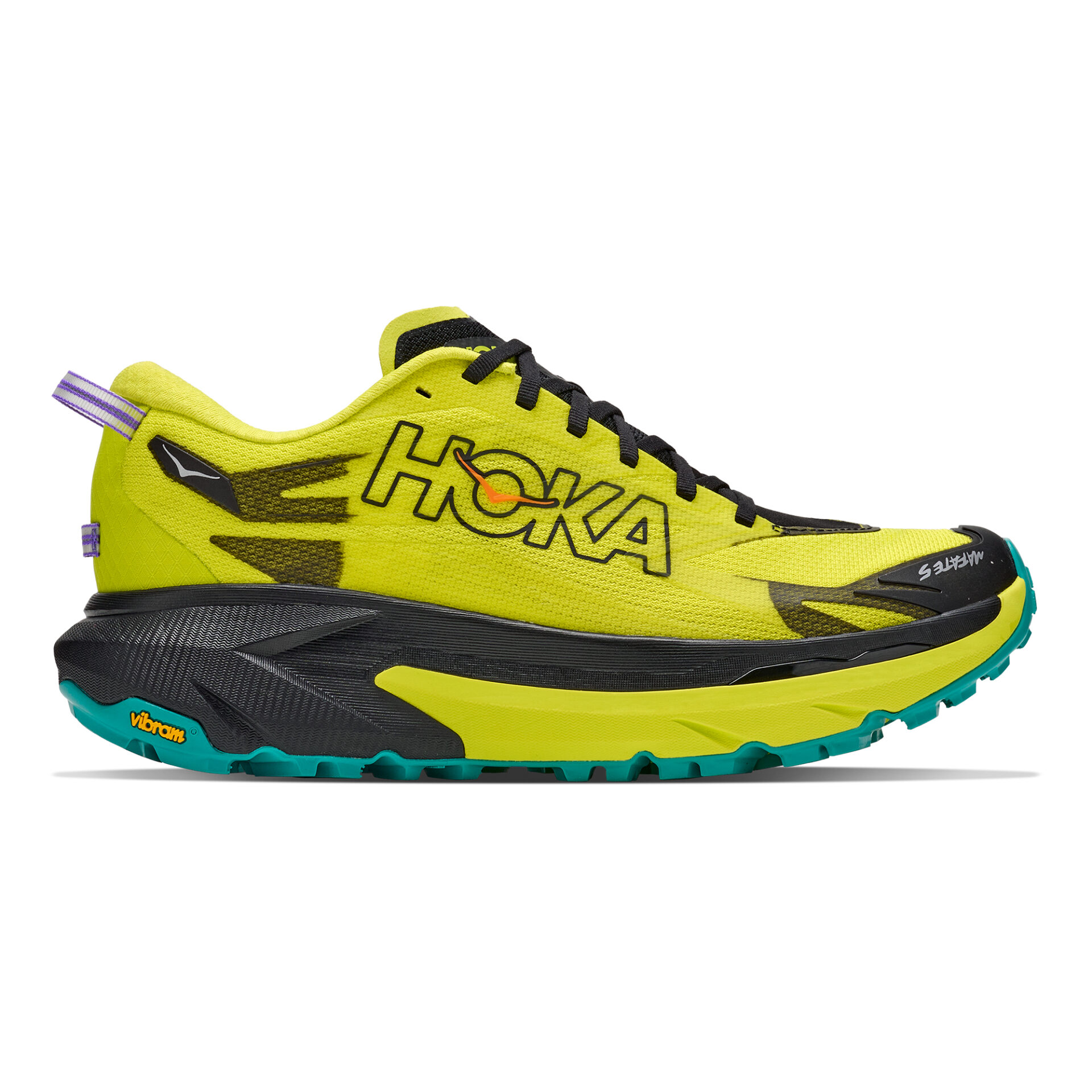 Hoka Men's Mafate 5 - Black/Hoka Citrus