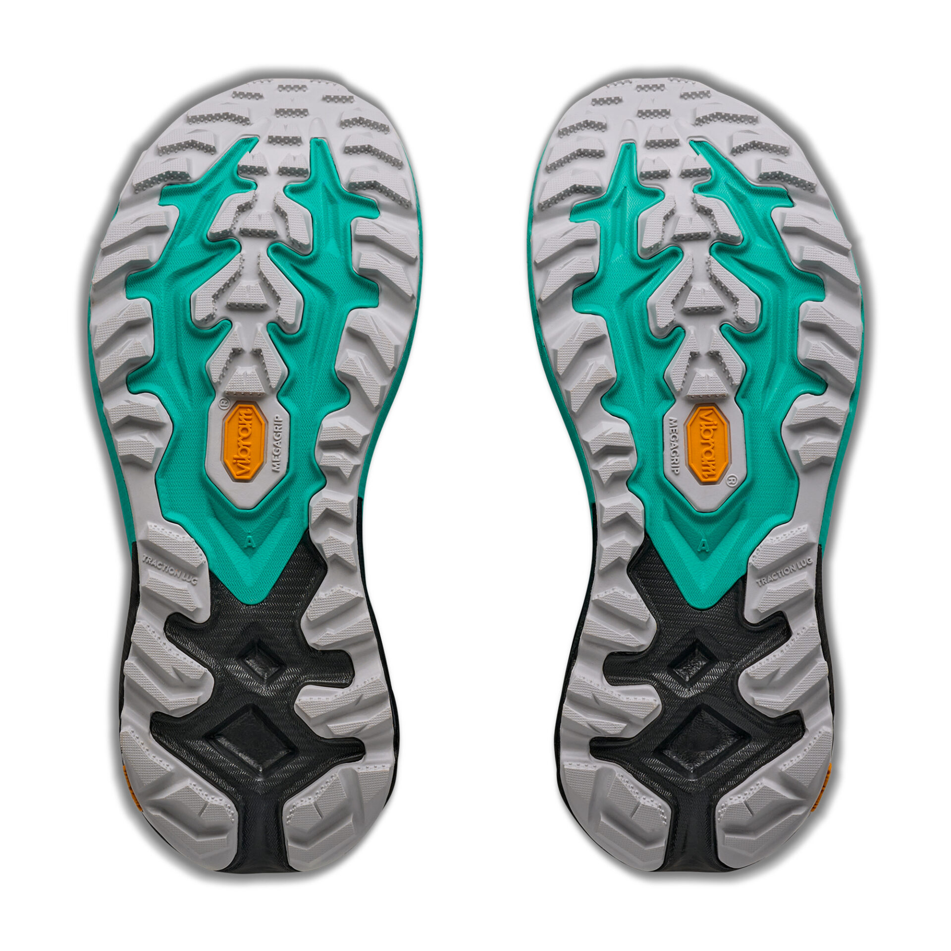 Hoka Women's Mafate 5 - Black/Electric Aqua - Image 7