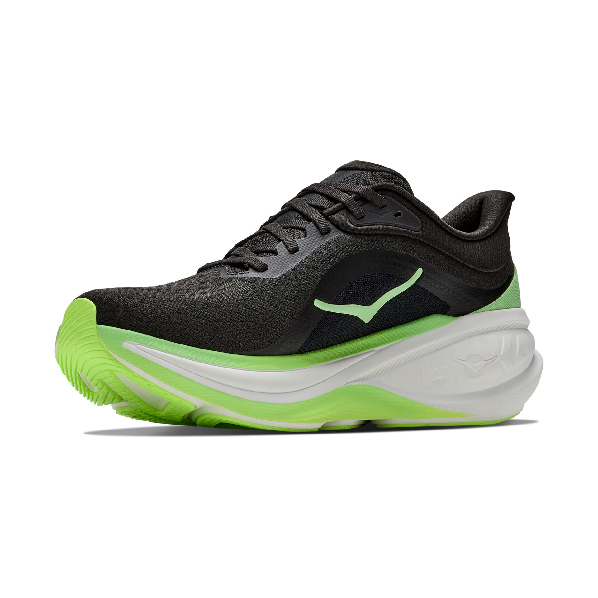 Hoka Men's Clifton Pro - Carbon Black/Tart Apple - Image 3