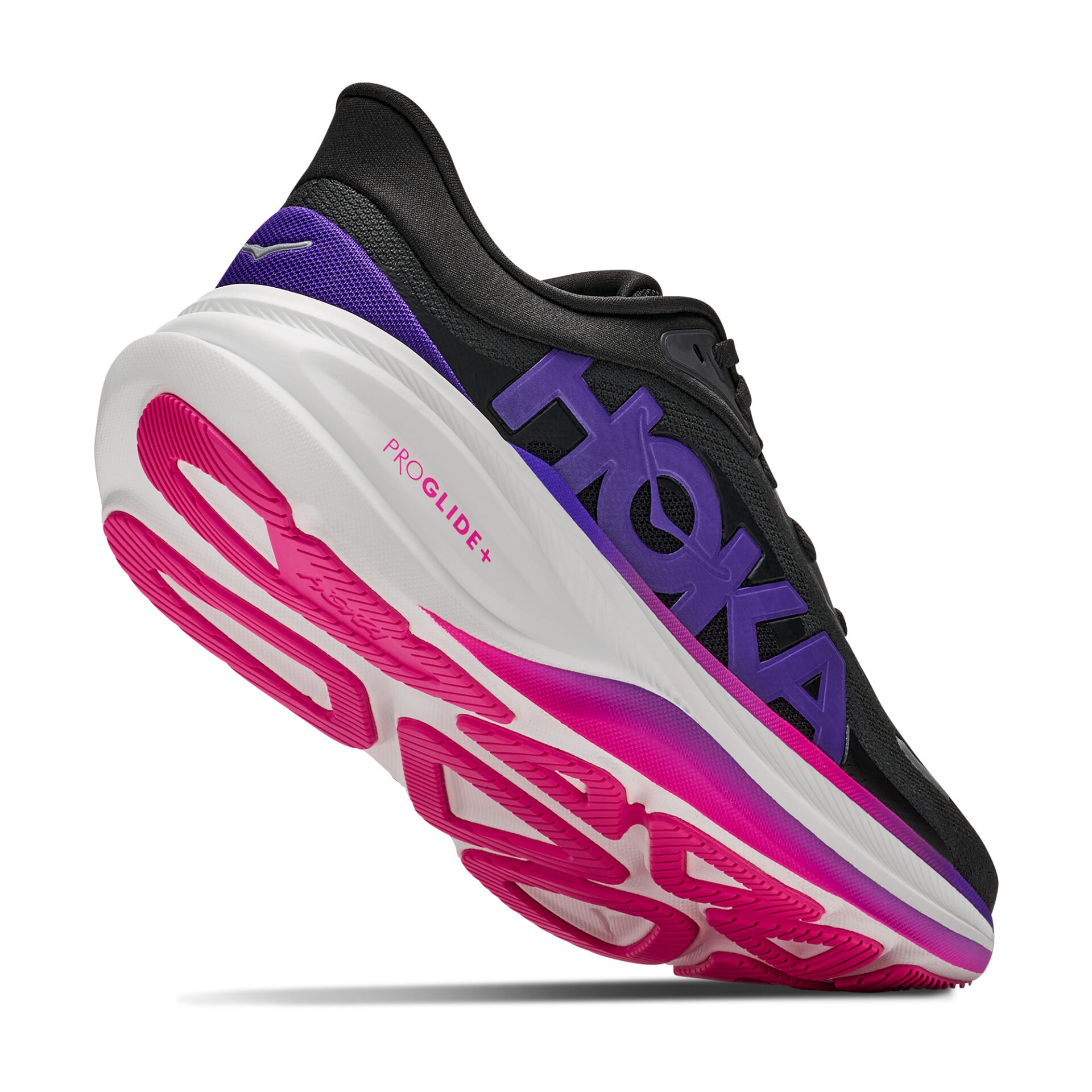 Hoka Women's Clifton Pro - Carbon Black/Cosmic Purple - Image 5