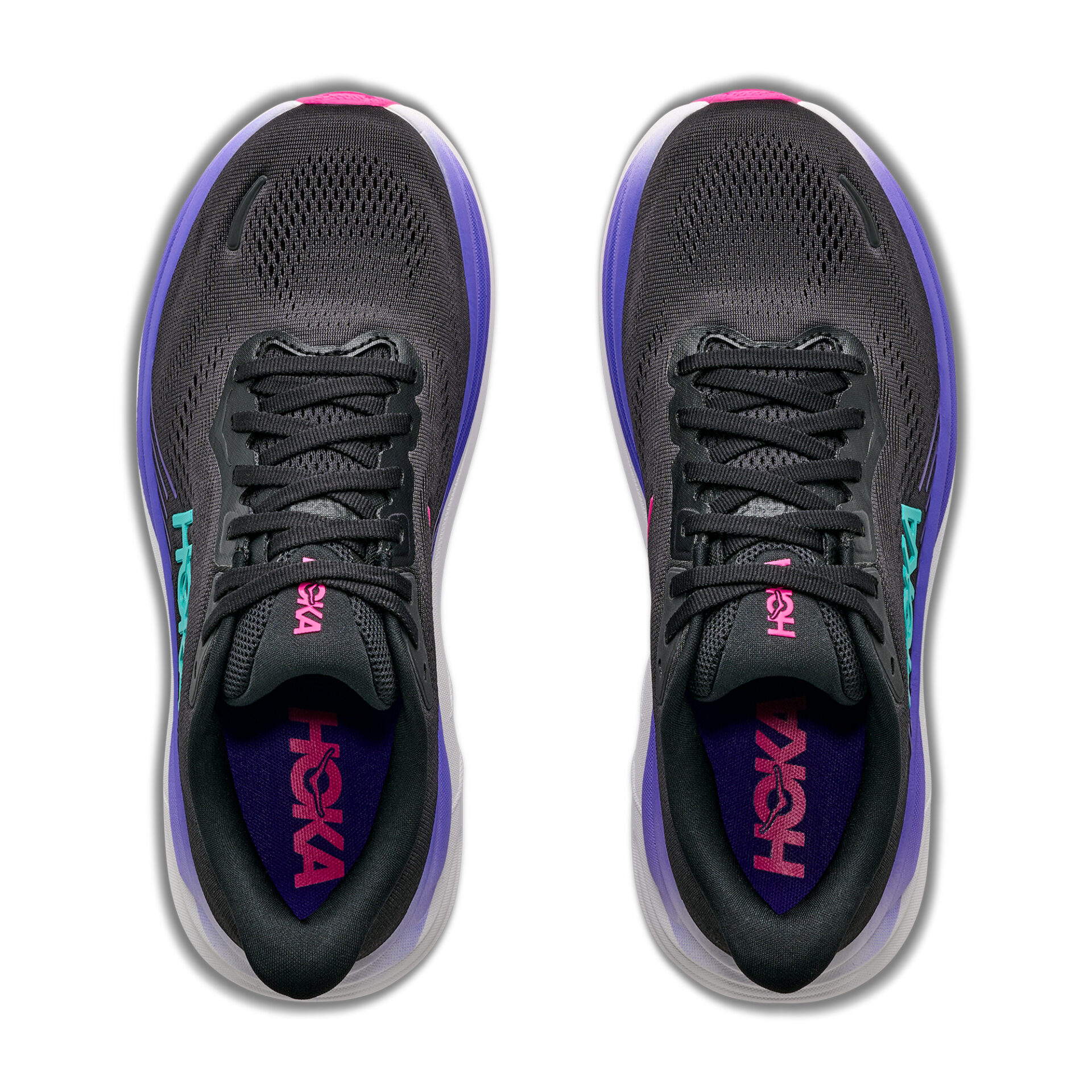 Hoka Women's Clifton 11 - Black/Neon Nebula - Image 6