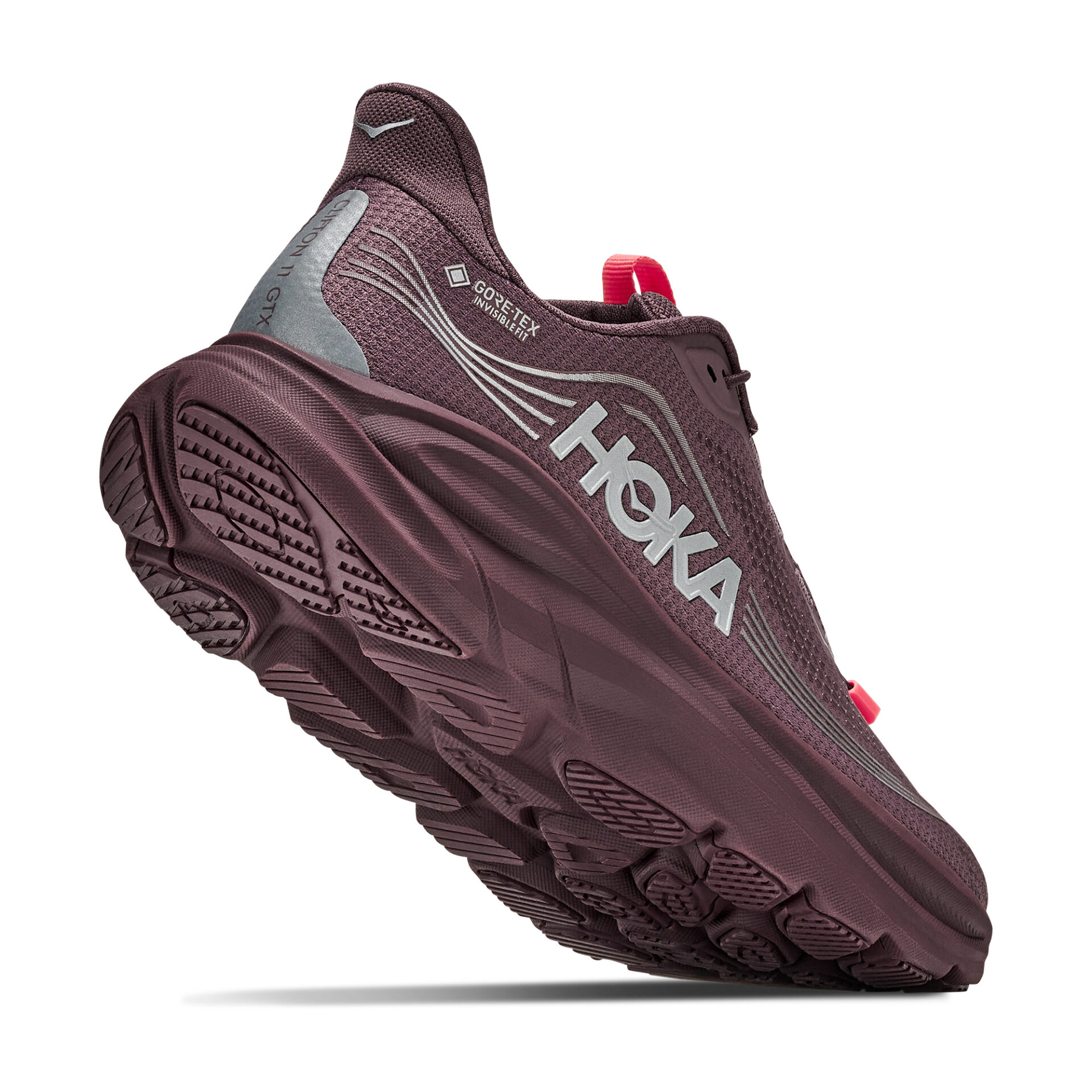 Hoka Women's Clifton 11 GTX - Smoky Quartz/Deep Mauve - Image 5