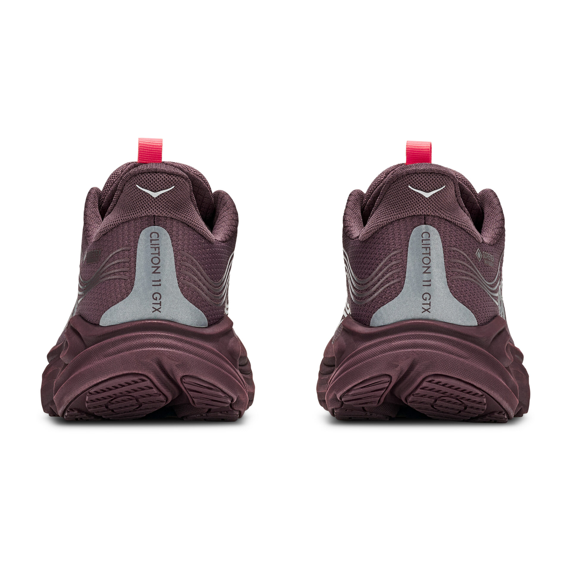 Hoka Women's Clifton 11 GTX - Smoky Quartz/Deep Mauve - Image 8