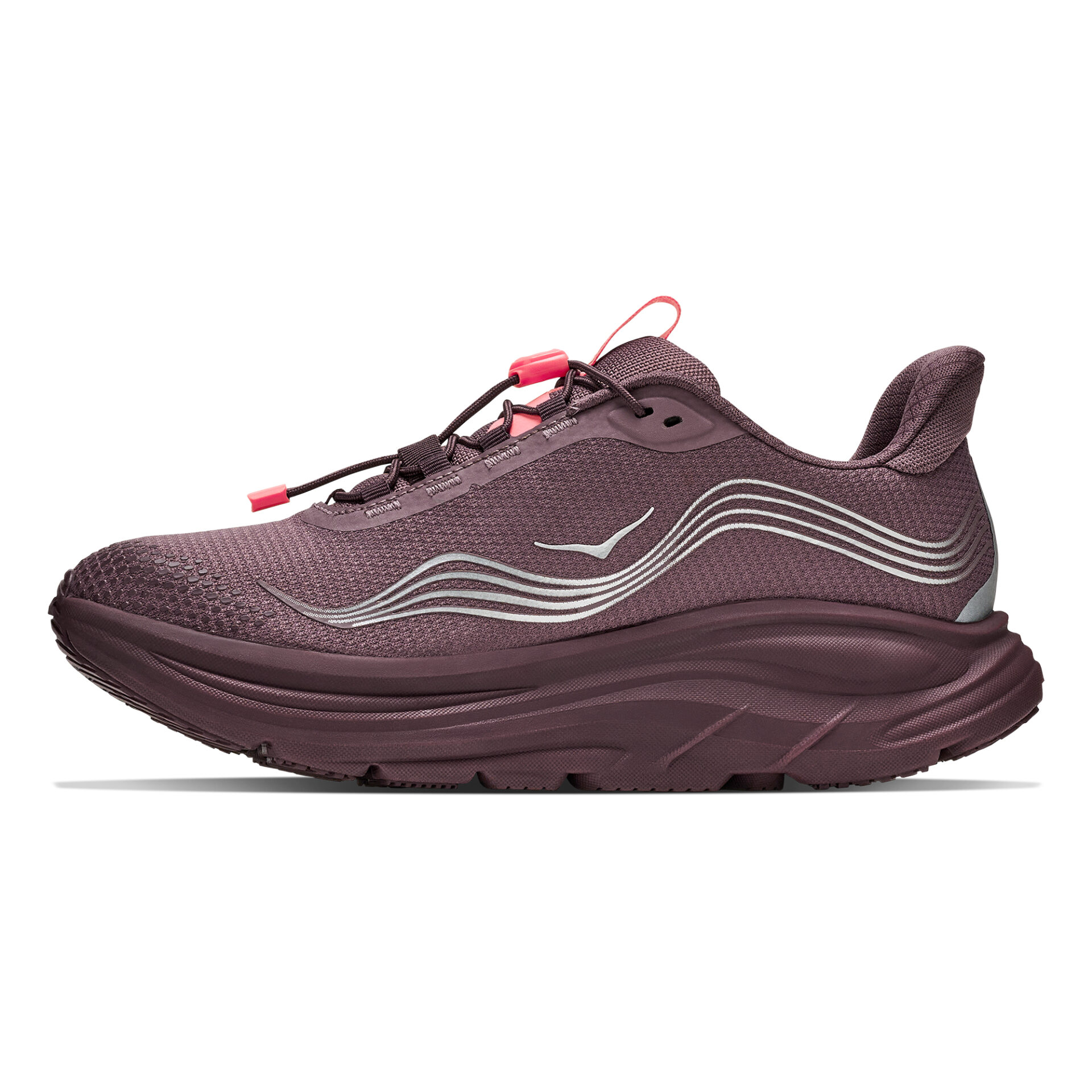 Hoka Women's Clifton 11 GTX - Smoky Quartz/Deep Mauve - Image 2
