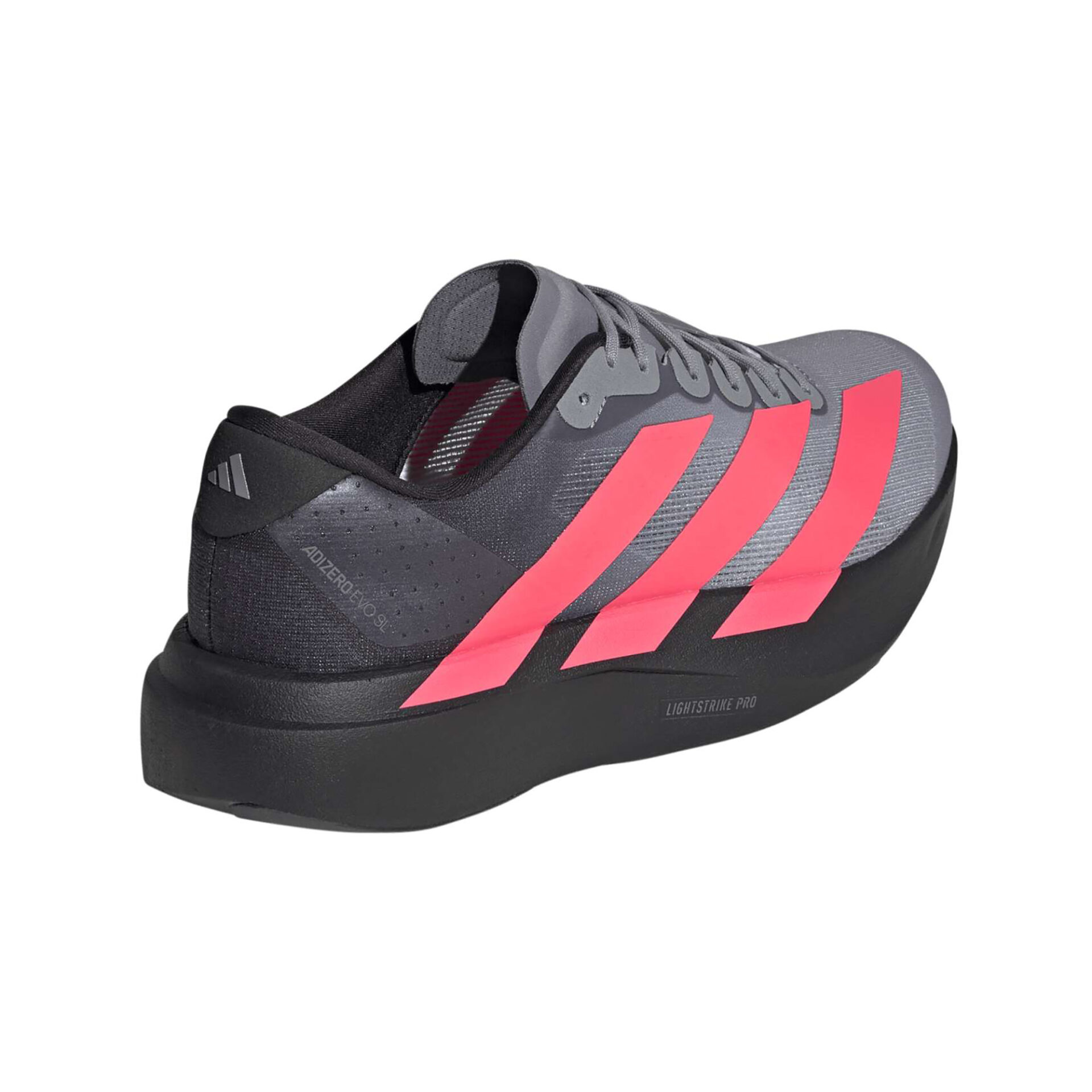 Adidas Men's Adizero Evo SL - Core Black/Solar Turbo/Light Onix - Image 4