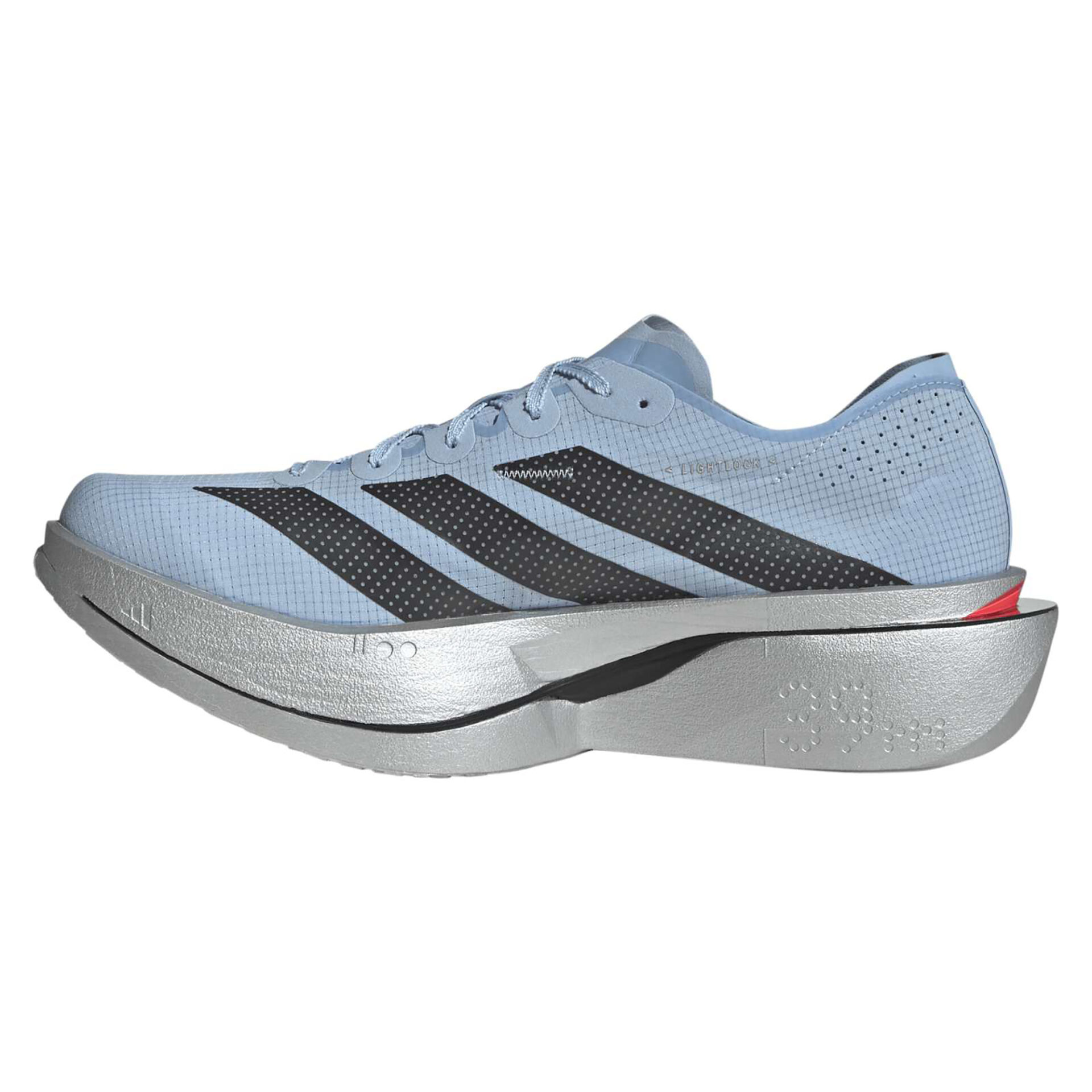 Adidas Men's Adizero Adios Pro 5 - Clear Sky/Carbon/Silver Metallic - Image 2