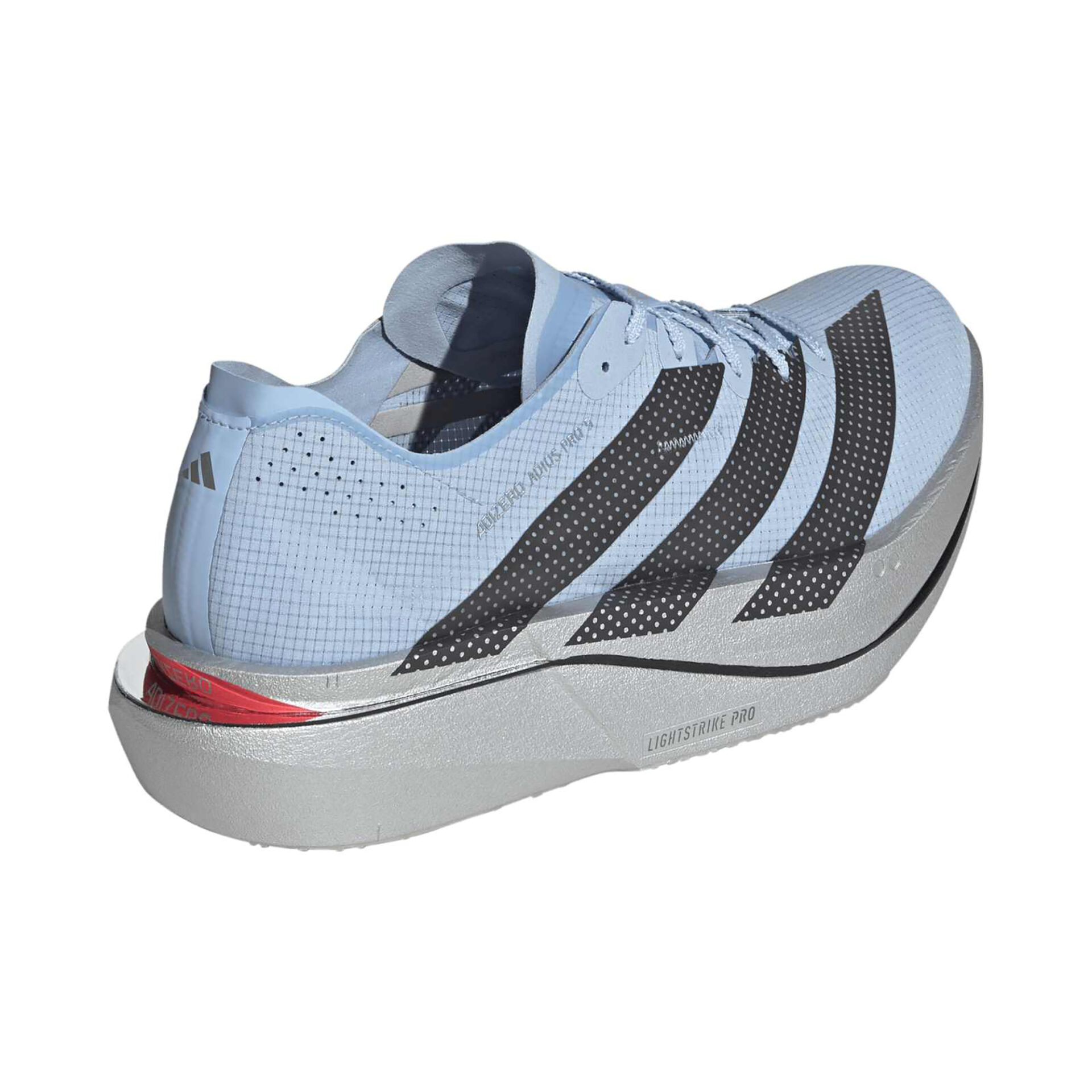 Adidas Men's Adizero Adios Pro 5 - Clear Sky/Carbon/Silver Metallic - Image 4