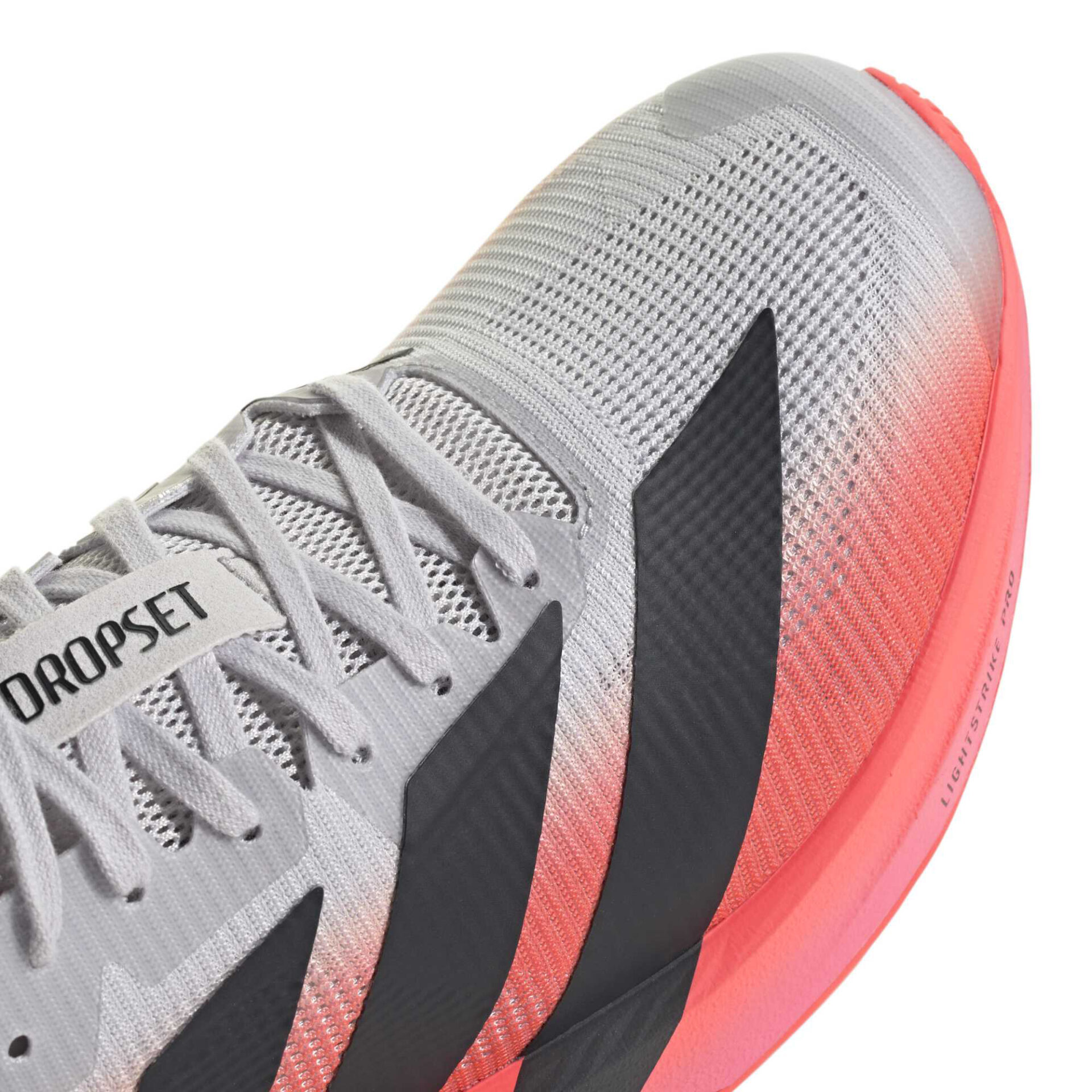adidas Men's adizero Dropset Pro - Dash Grey/Night Grey/Solar Turbo - Image 7
