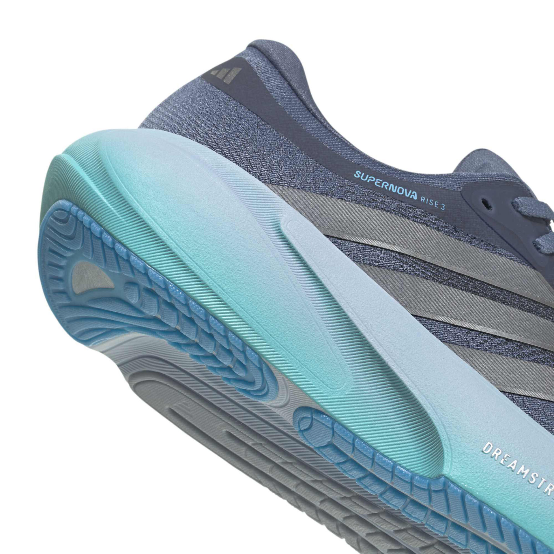 Adidas Men's Supernova Rise 3 - Tech Ink/Iron Metallic/Lucid Aquamarine - Image 8