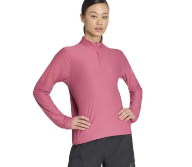 Adidas Women's adi365 1/2 Zip Pullover - Dual Magenta