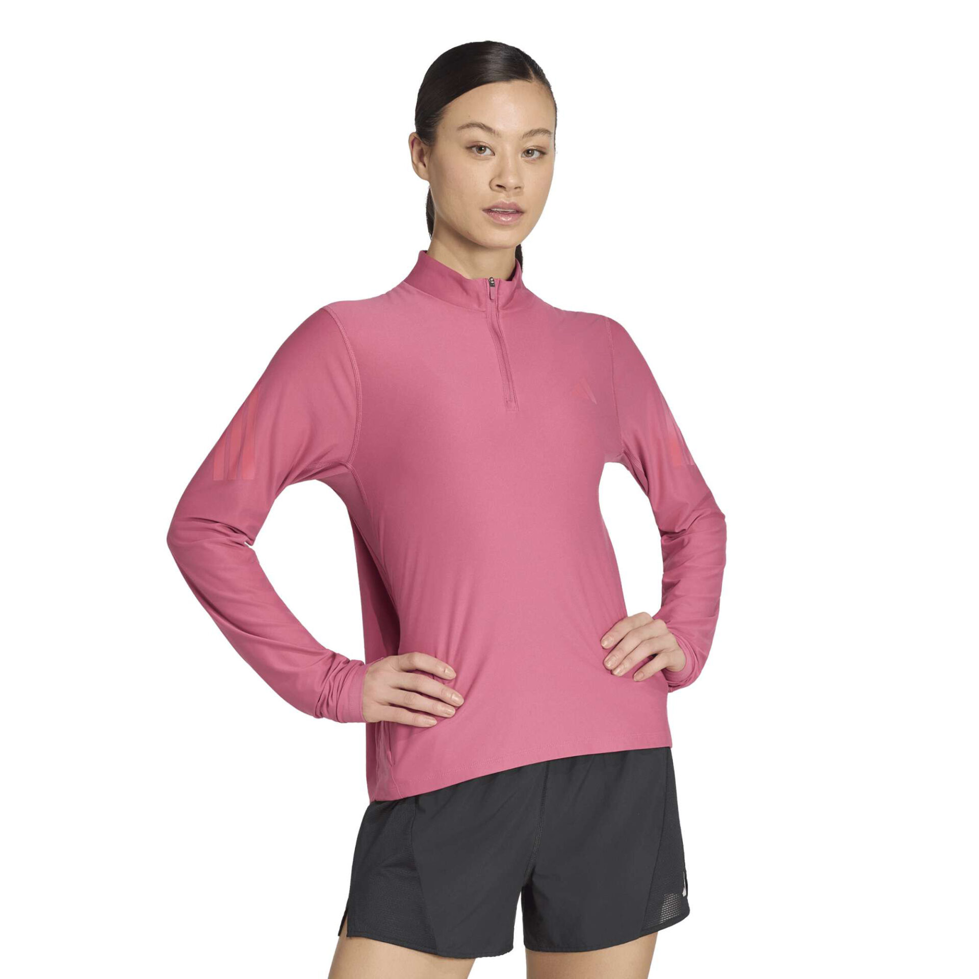 Adidas Women's adi365 1/2 Zip Pullover - Dual Magenta