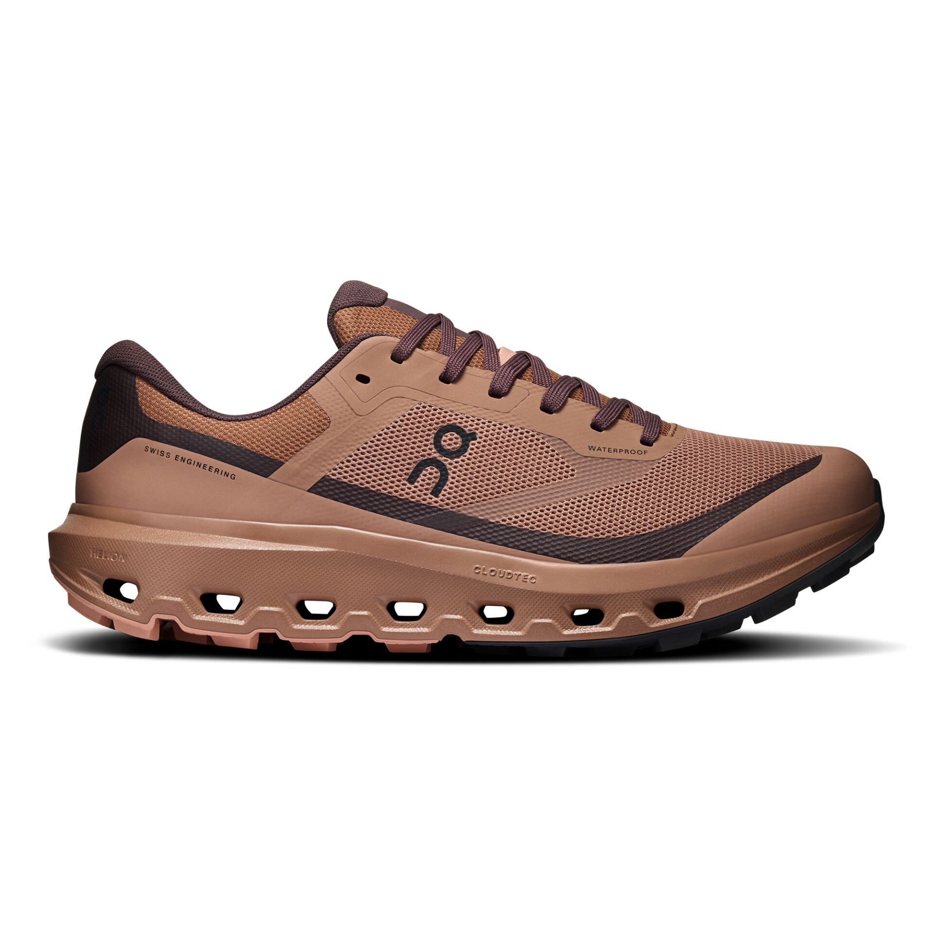 On Men's Cloudvista 3 Waterproof - Portobello/Mulberry