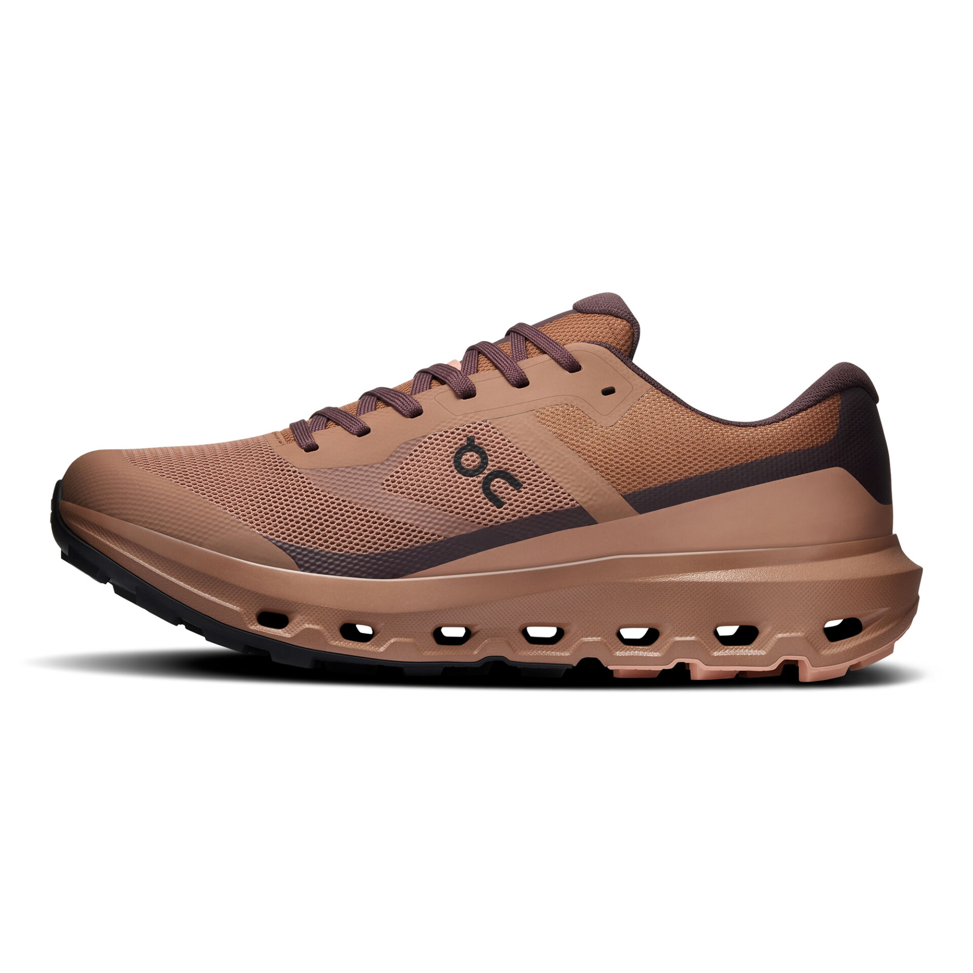 On Men's Cloudvista 3 Waterproof - Portobello/Mulberry - Image 2