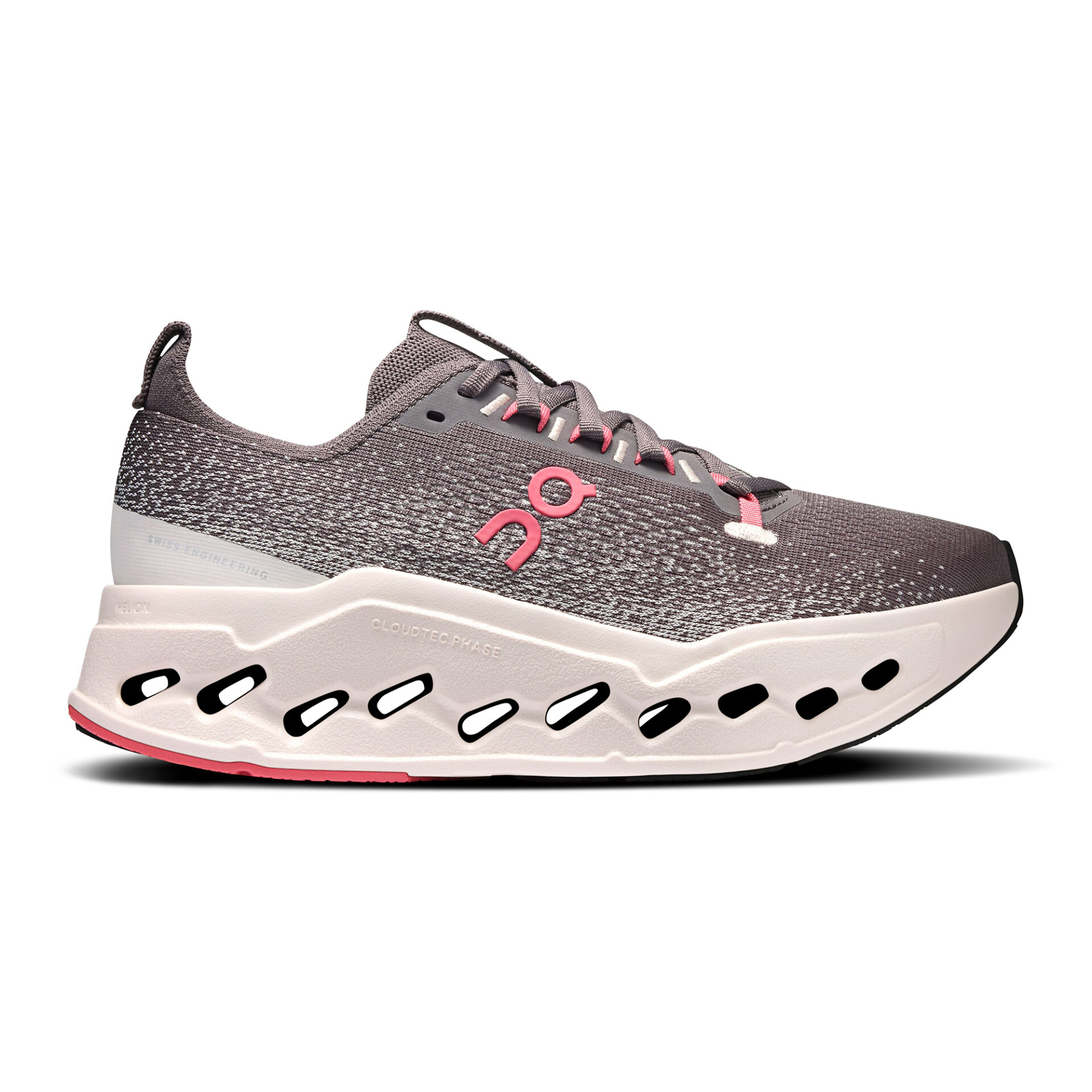 On Women's Cloudsurfer Max - Pebble/Oyster