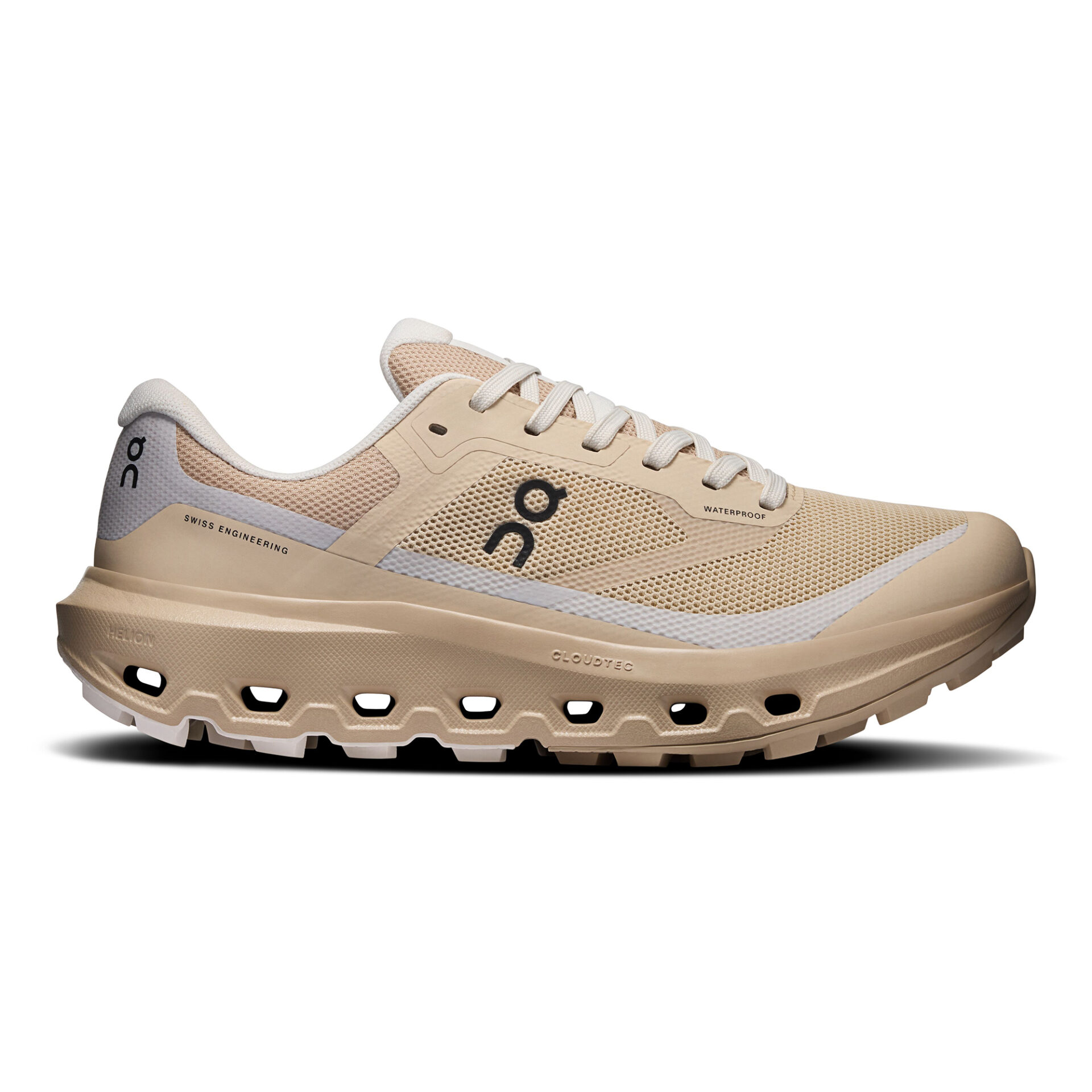 On Women's Cloudvista 3 Waterproof - Sand/Ice