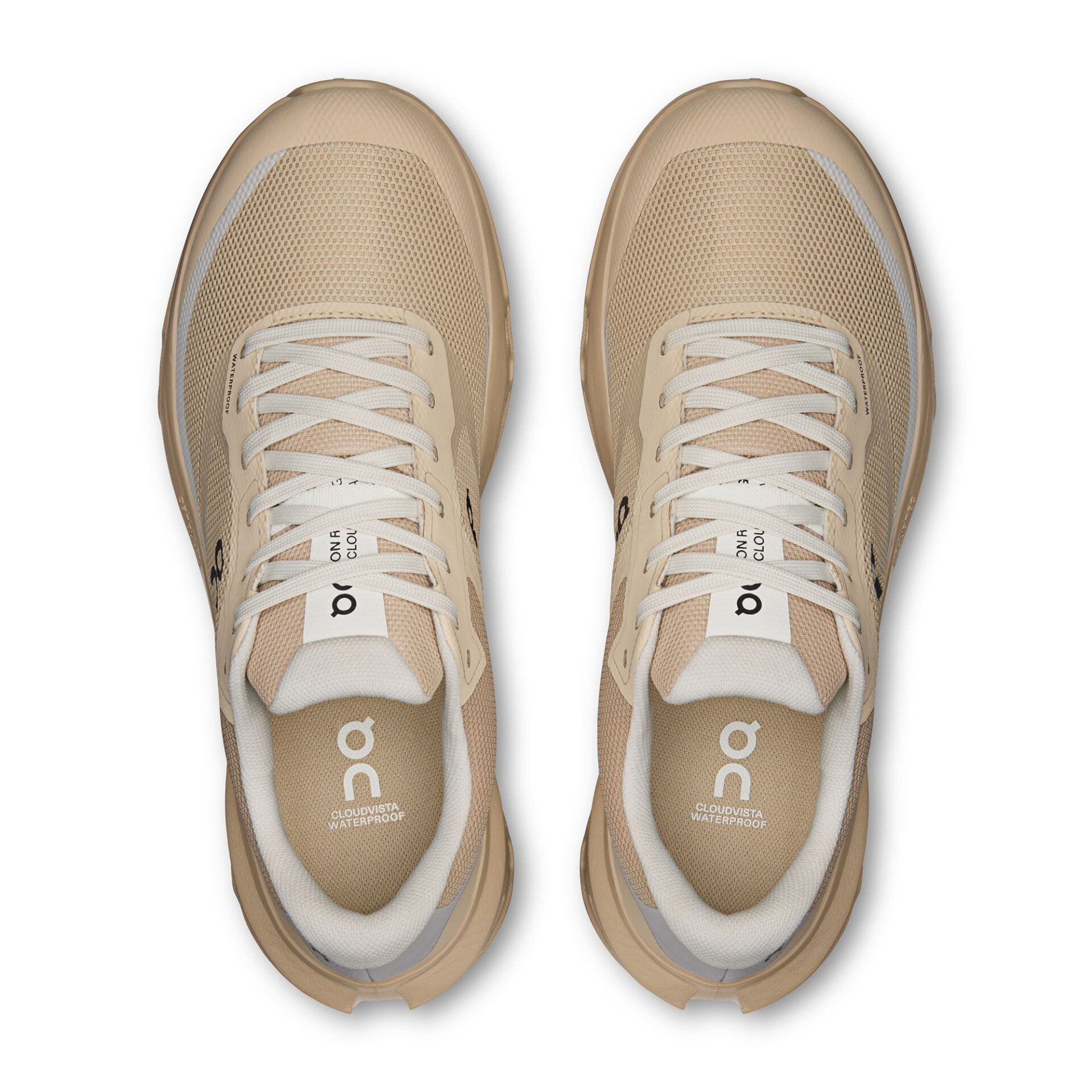 On Women's Cloudvista 3 Waterproof - Sand/Ice - Image 4