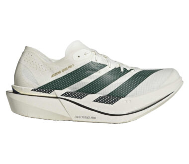 Adidas Men's Adizero Adios Pro 5 - Off White/Collegiate Green/Royal Blue
