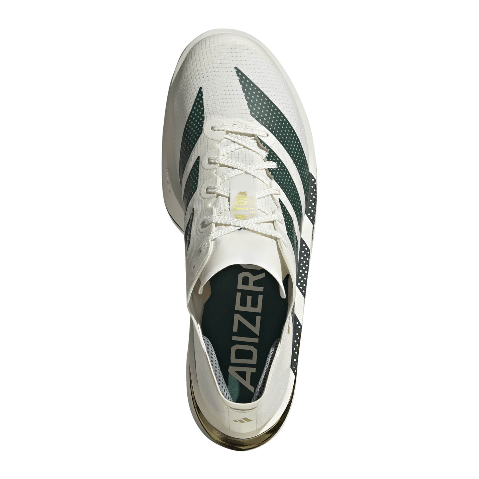 Adidas Men's Adizero Adios Pro 5 - Off White/Collegiate Green/Royal Blue - Image 5