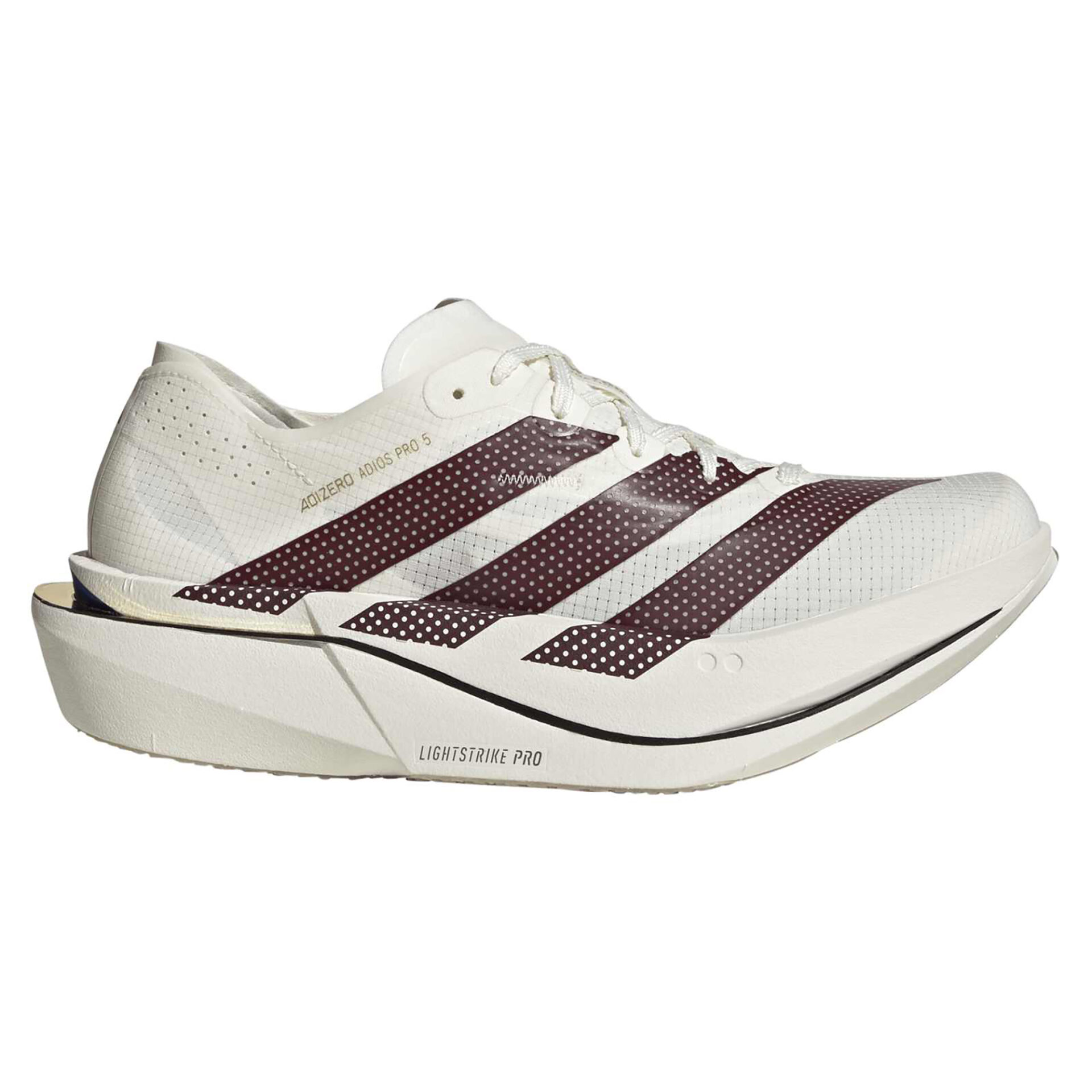 Adidas Women's Adizero Adios Pro 5 - Off White/Shadow Red/Royal Blue