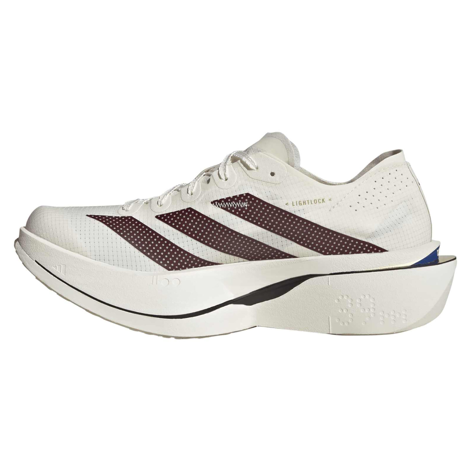 Adidas Women's Adizero Adios Pro 5 - Off White/Shadow Red/Royal Blue - Image 2