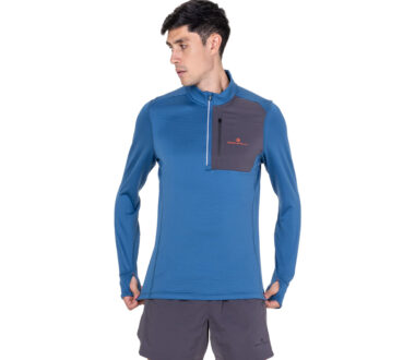 Ronhill Men's Tech Winter 1/2 Zip - Glacier/Oxide