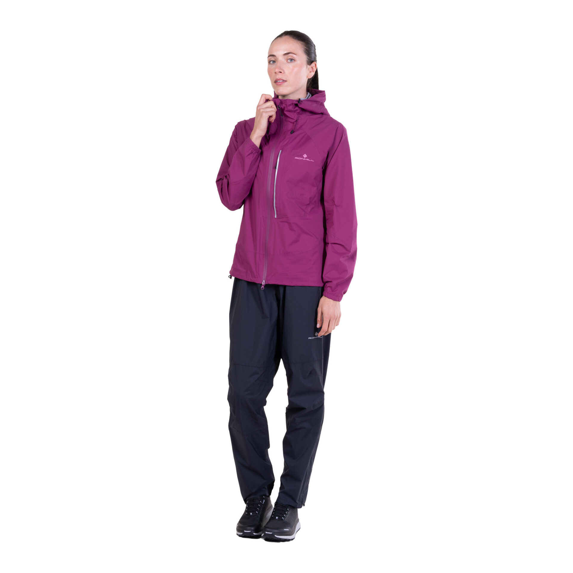 Ronhill Women's Tech Storm Jacket - Blackcurrant/Orchid - Image 4