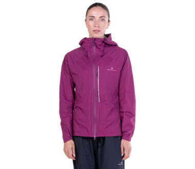 Ronhill Women's Tech Storm Jacket - Blackcurrant/Orchid