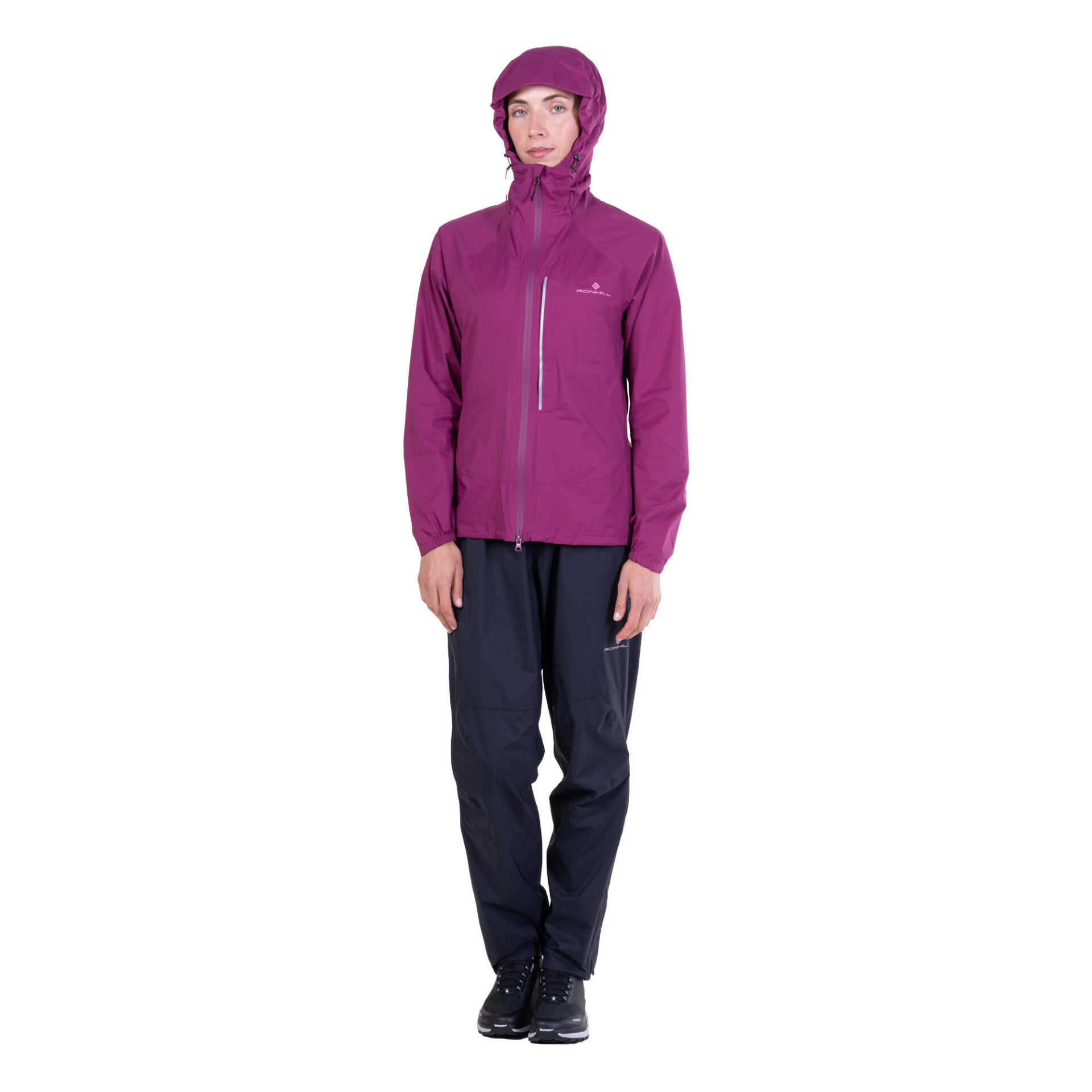 Ronhill Women's Tech Storm Jacket - Blackcurrant/Orchid - Image 9