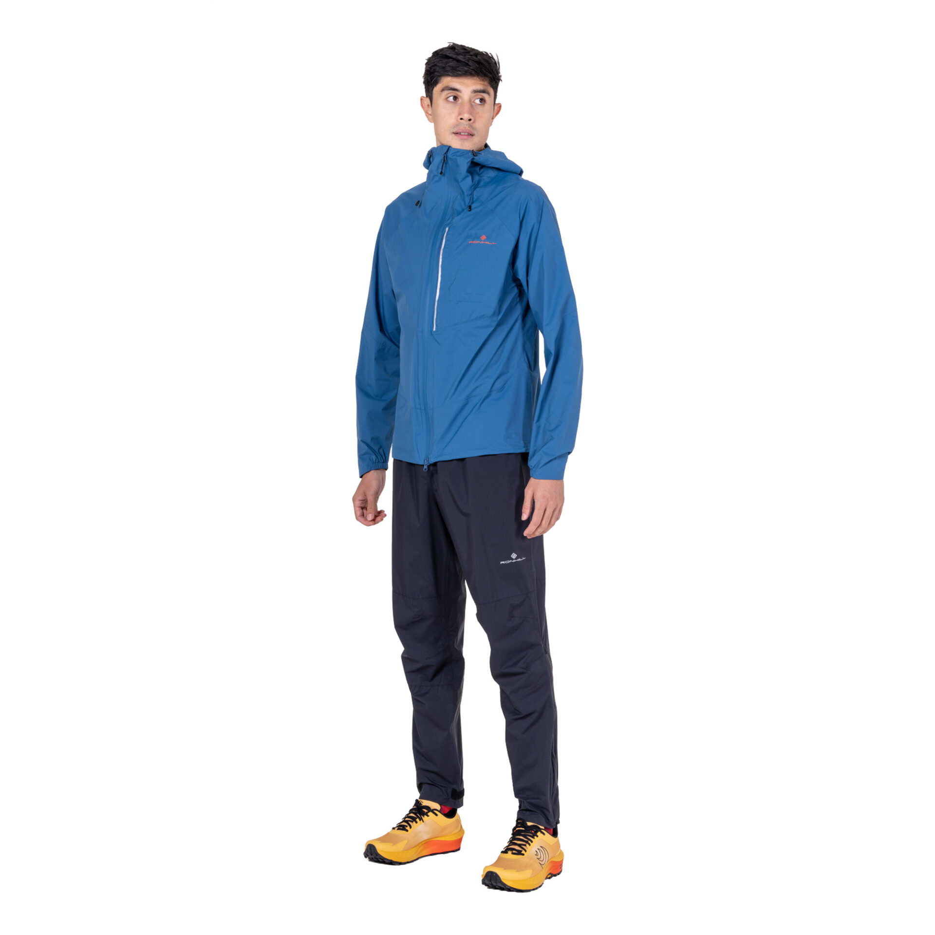 Ronhill Men's Tech Storm Jacket - Glacier/Ronhill Red - Image 6