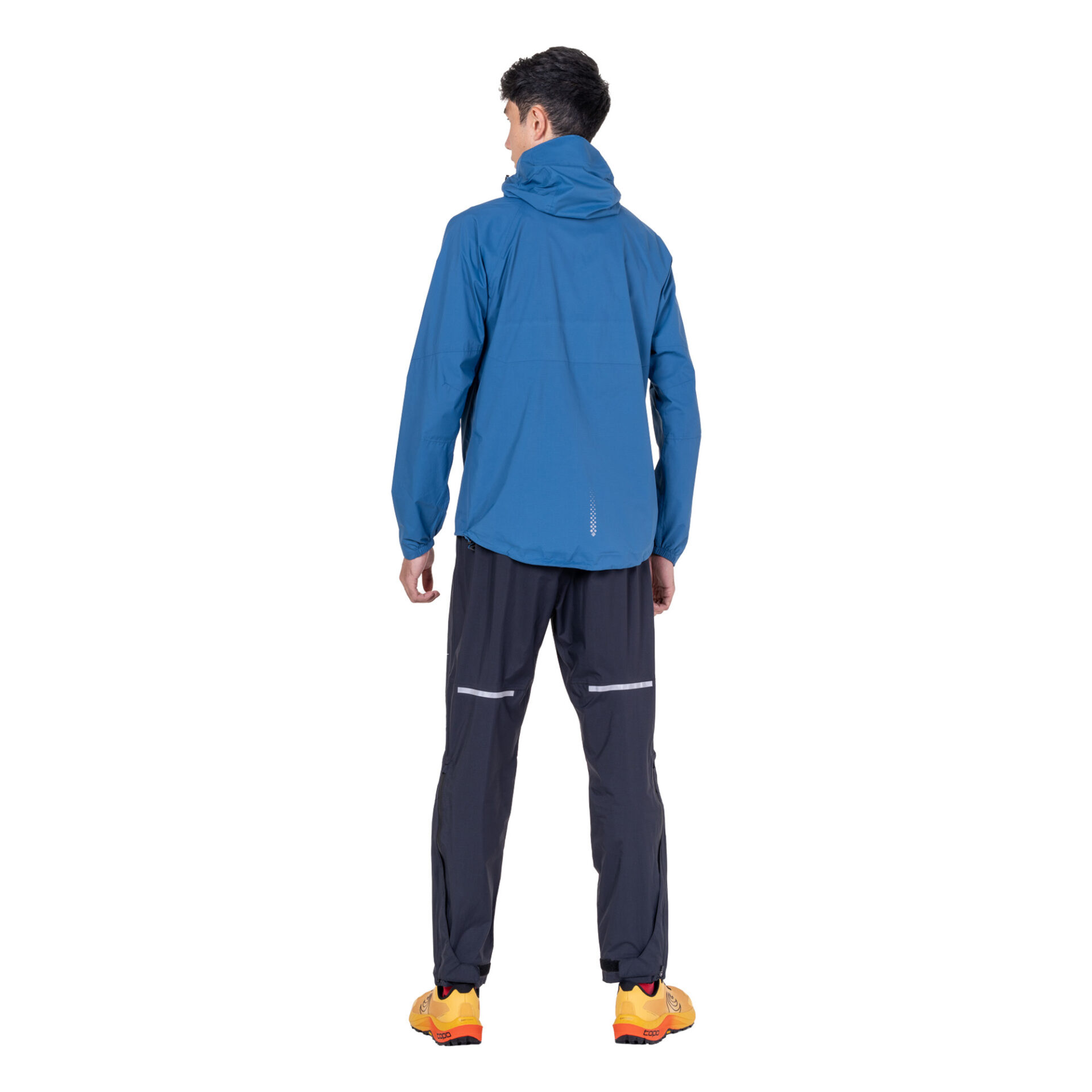 Ronhill Men's Tech Storm Jacket - Glacier/Ronhill Red - Image 7