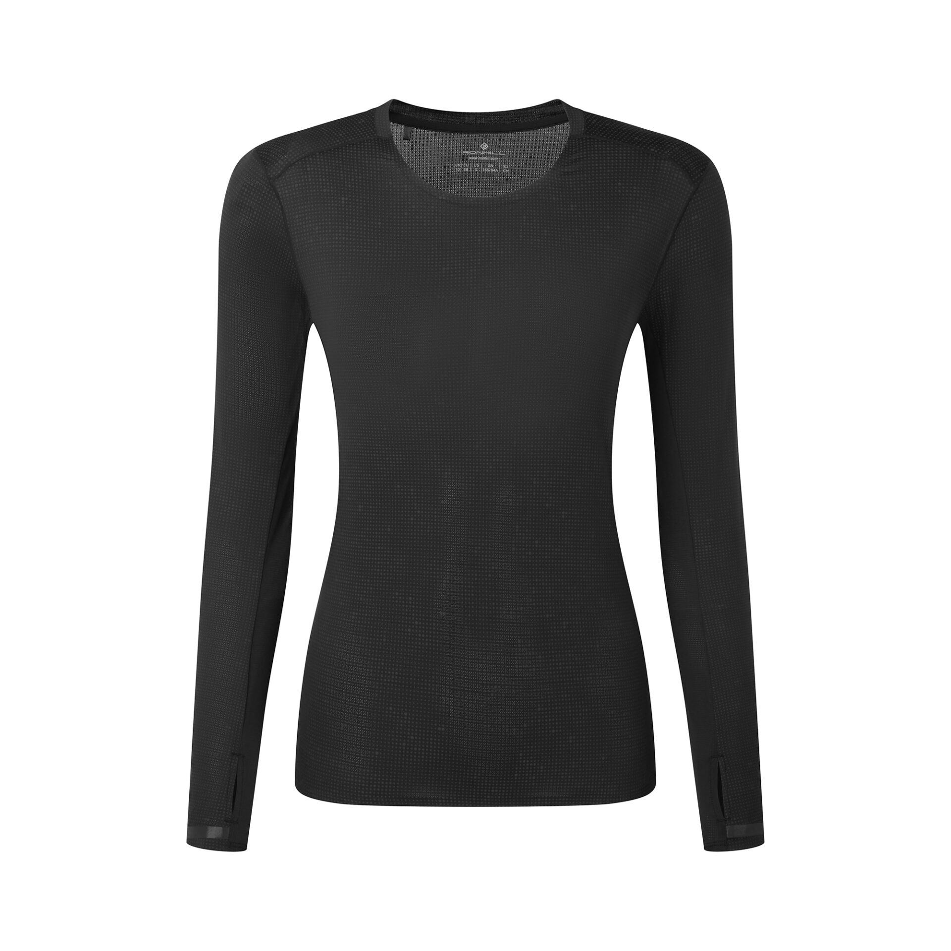 Ronhill Women's Tech Reflect Lux L/S Tee - Black/Reflect - Image 8