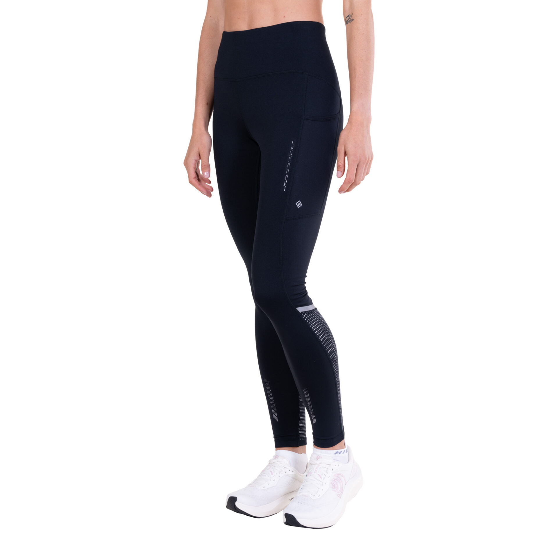 Ronhill Women's Tech Reflect Tight - Black/Reflect - Image 3