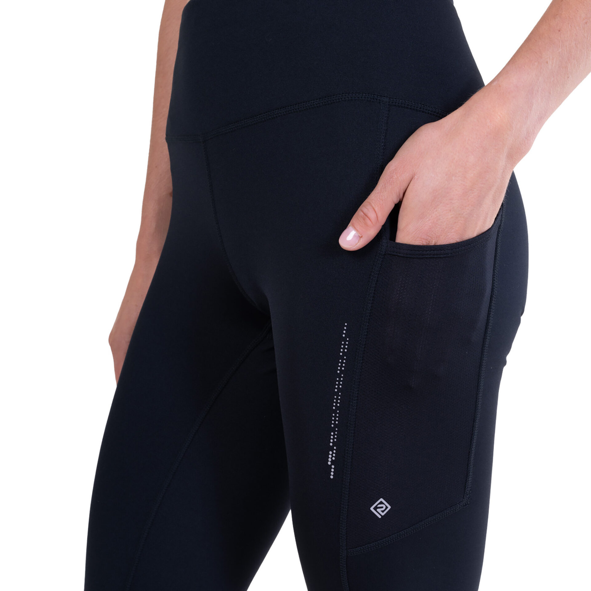 Ronhill Women's Tech Reflect Tight - Black/Reflect - Image 6