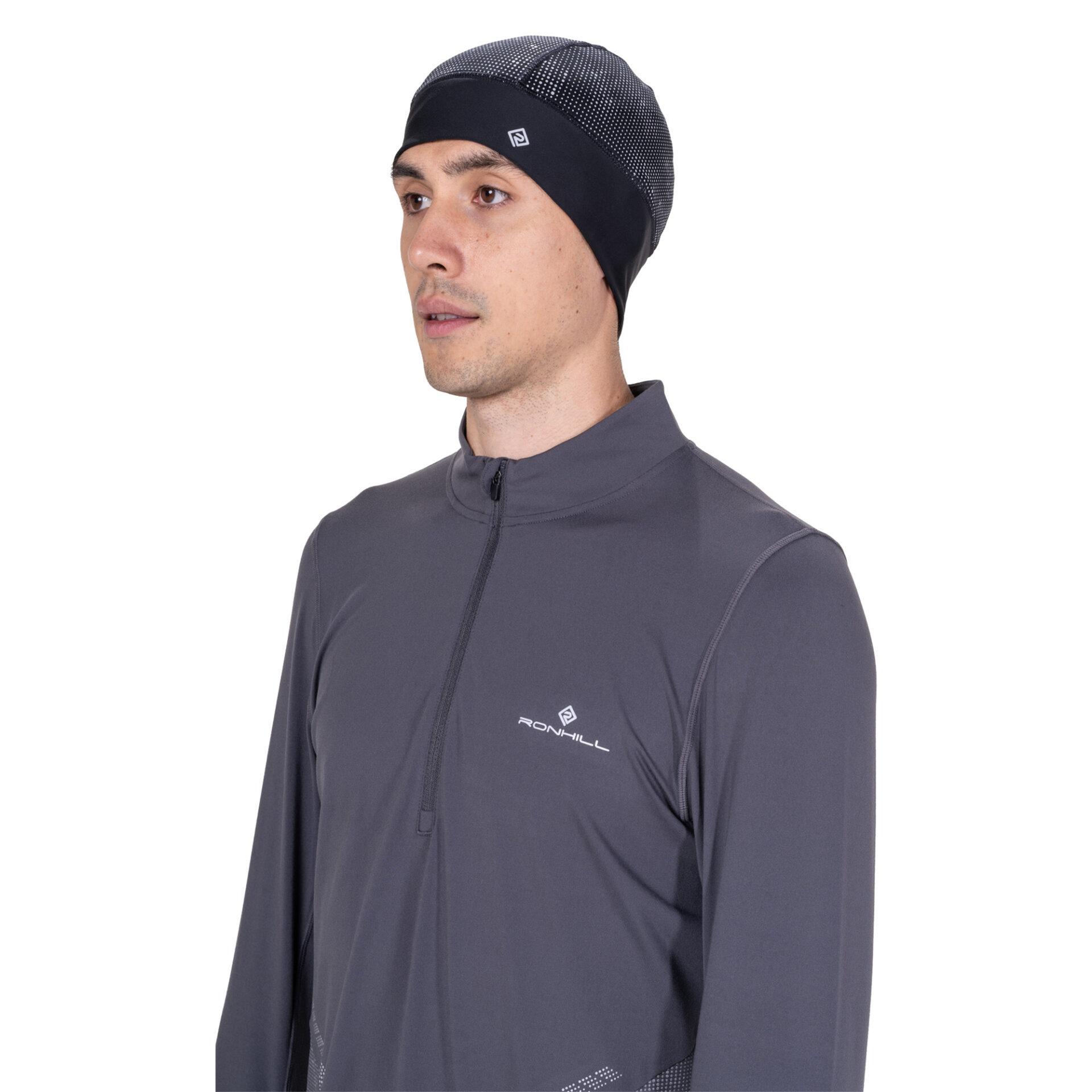 Ronhill Reflect Beanie - Black/Reflect