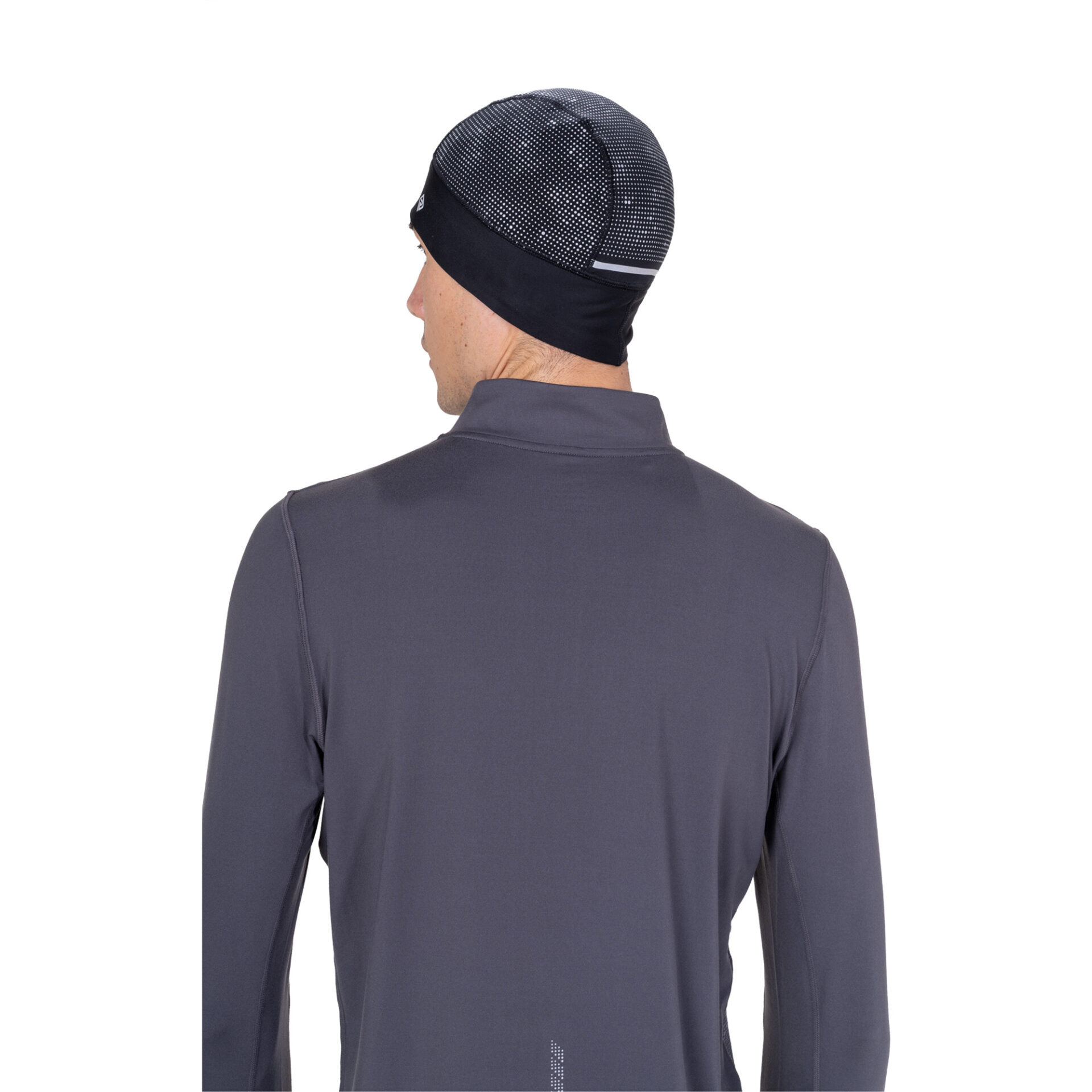 Ronhill Reflect Beanie - Black/Reflect - Image 2