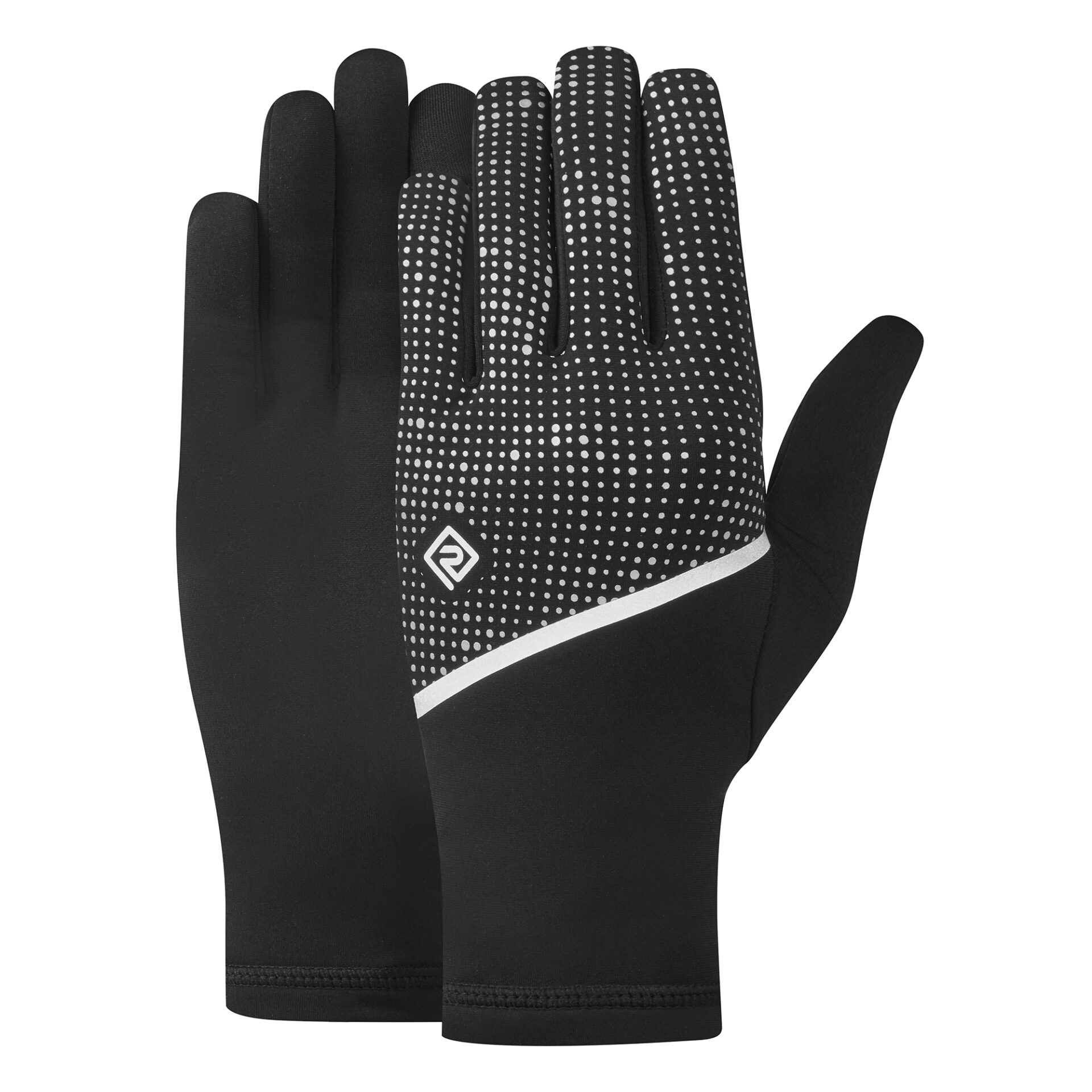 Ronhill Reflect Glove - Black/Reflect