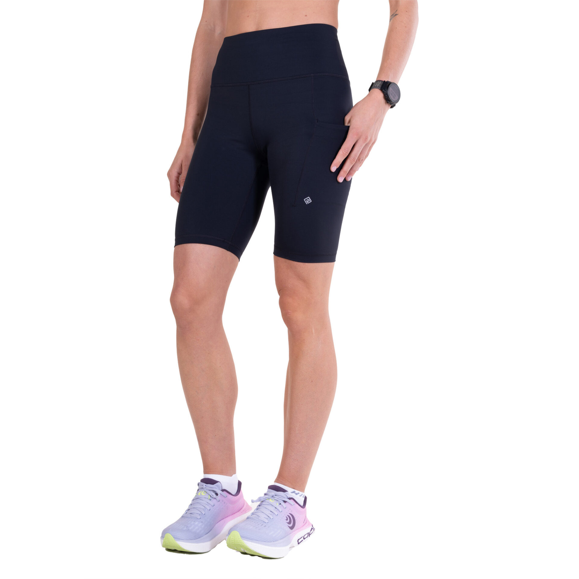 Ronhill Women's Tech Contour Stretch Short - All Black - Image 2
