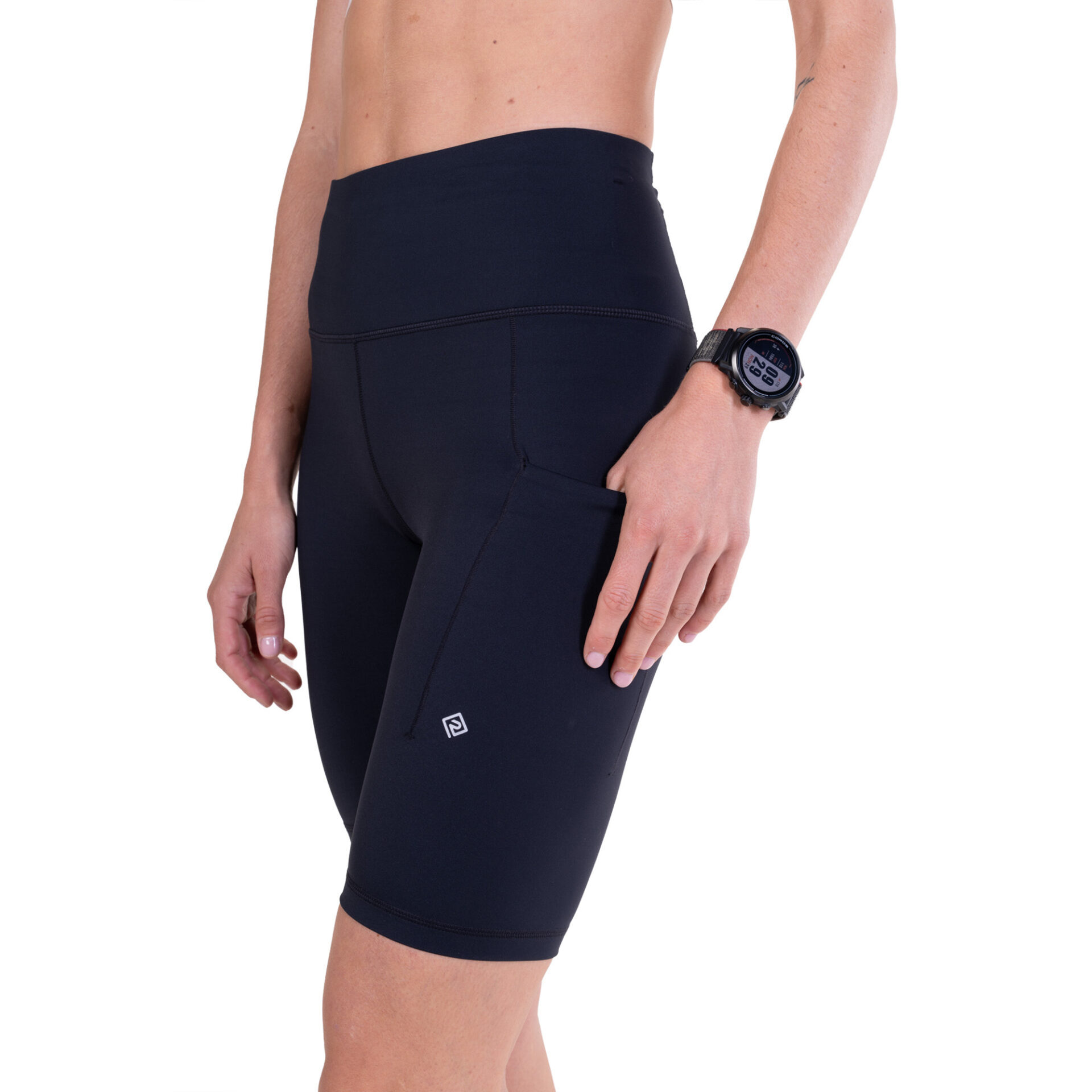 Ronhill Women's Tech Contour Stretch Short - All Black - Image 3