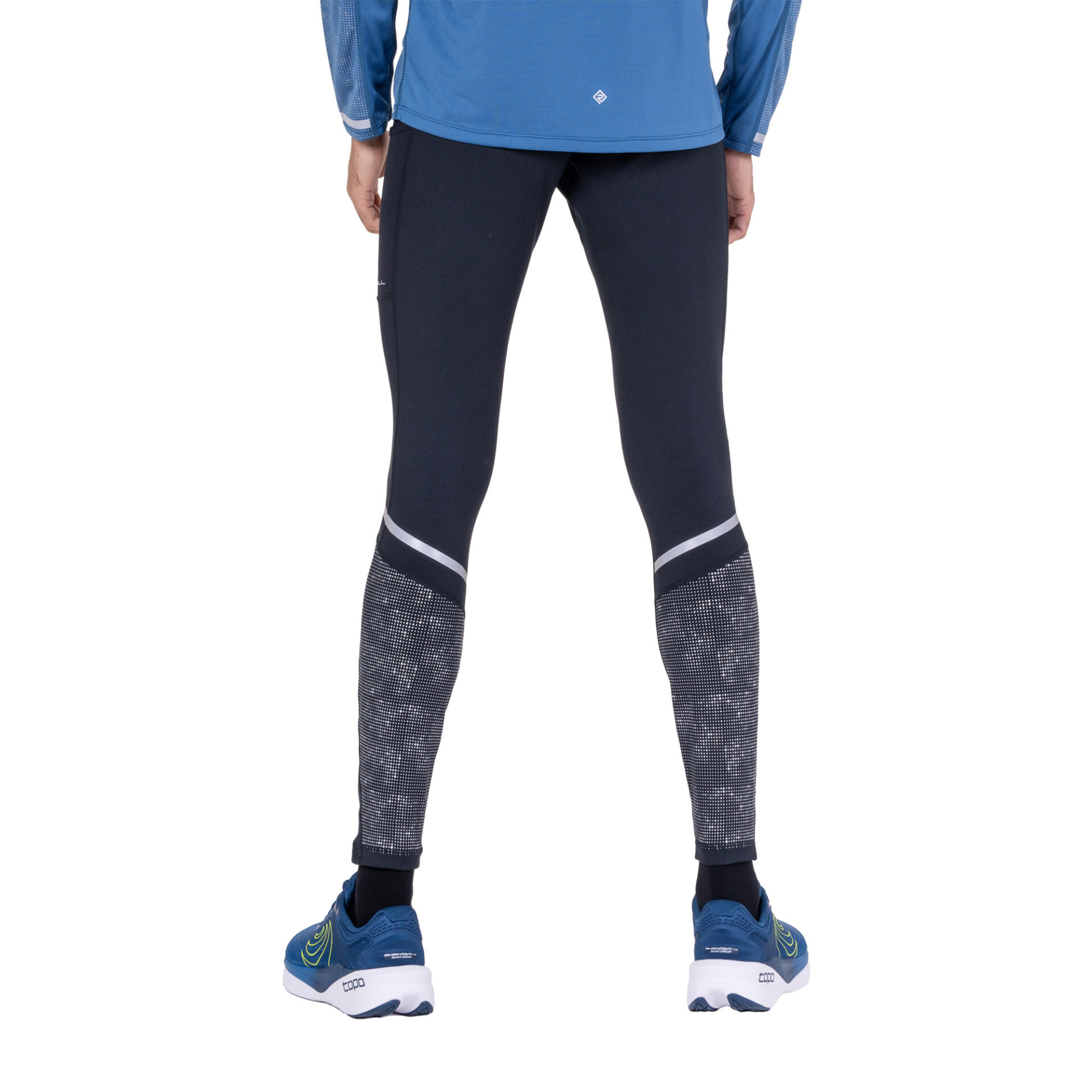 Ronhill Men's Tech Reflect Tight - Black/Reflect