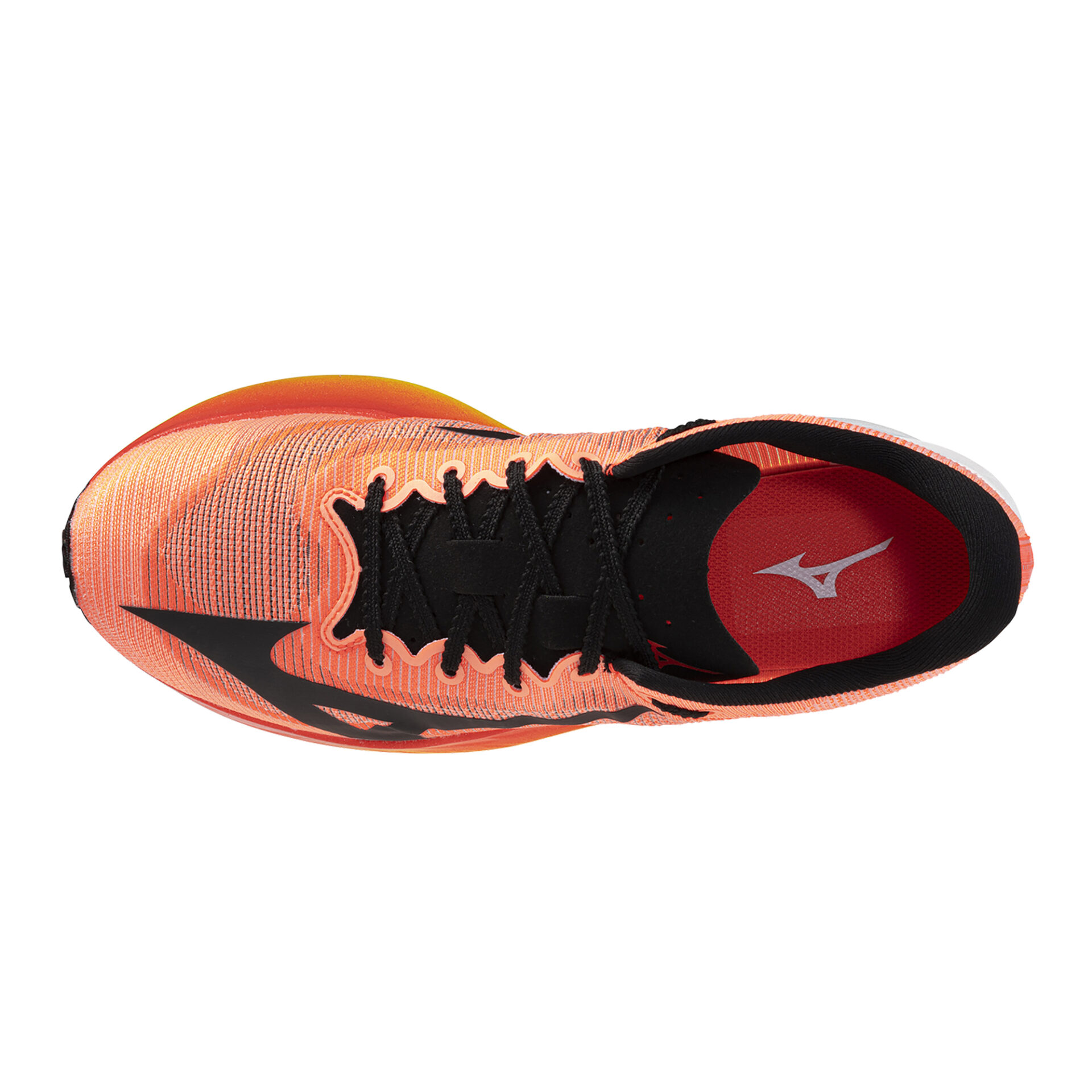 Mizuno Hyperwarp Elite - Lava Orange/Black/Lightning Yellow - Image 5