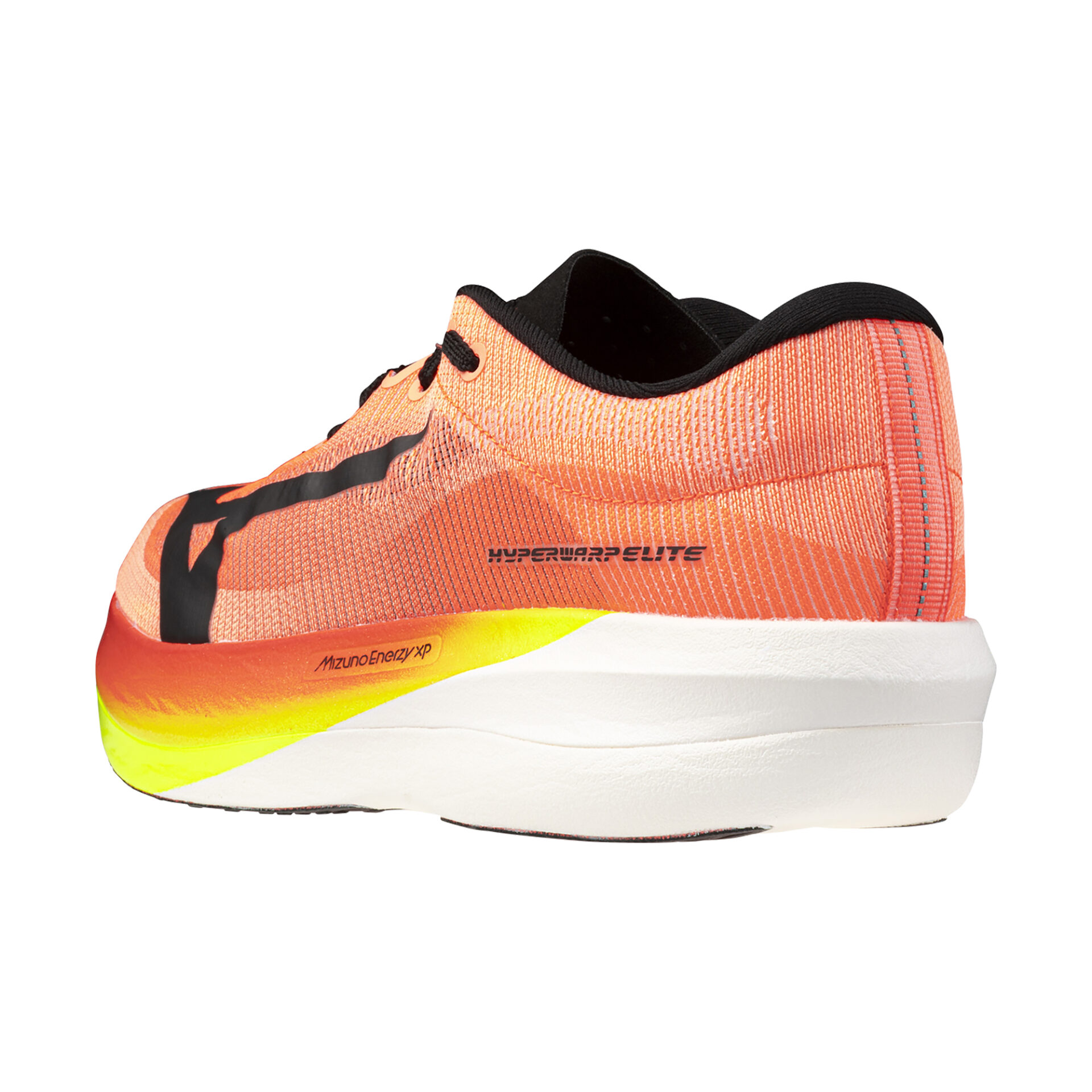 Mizuno Hyperwarp Elite - Lava Orange/Black/Lightning Yellow - Image 4