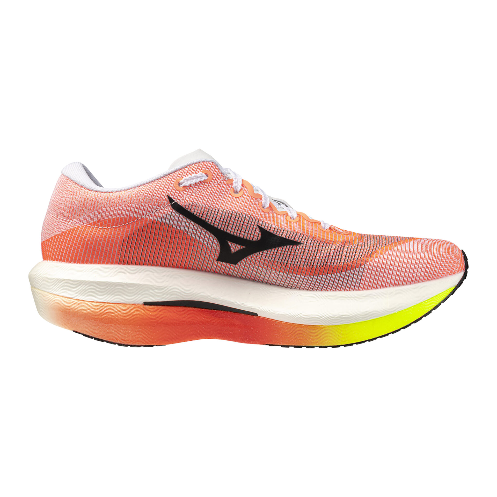 Mizuno Hyperwarp Pro - White/Black/Lava Orange - Image 2
