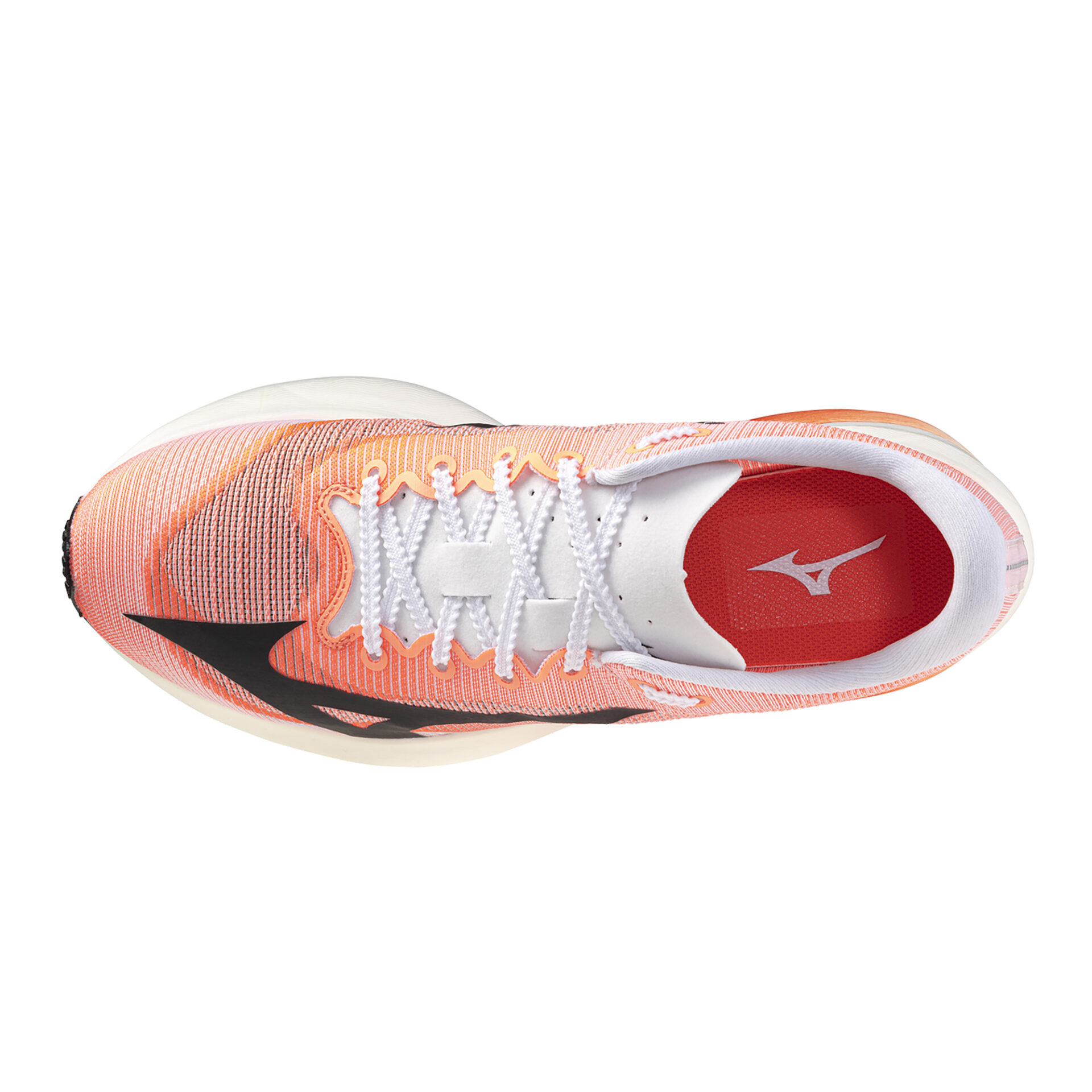 Mizuno Hyperwarp Pro - White/Black/Lava Orange - Image 5
