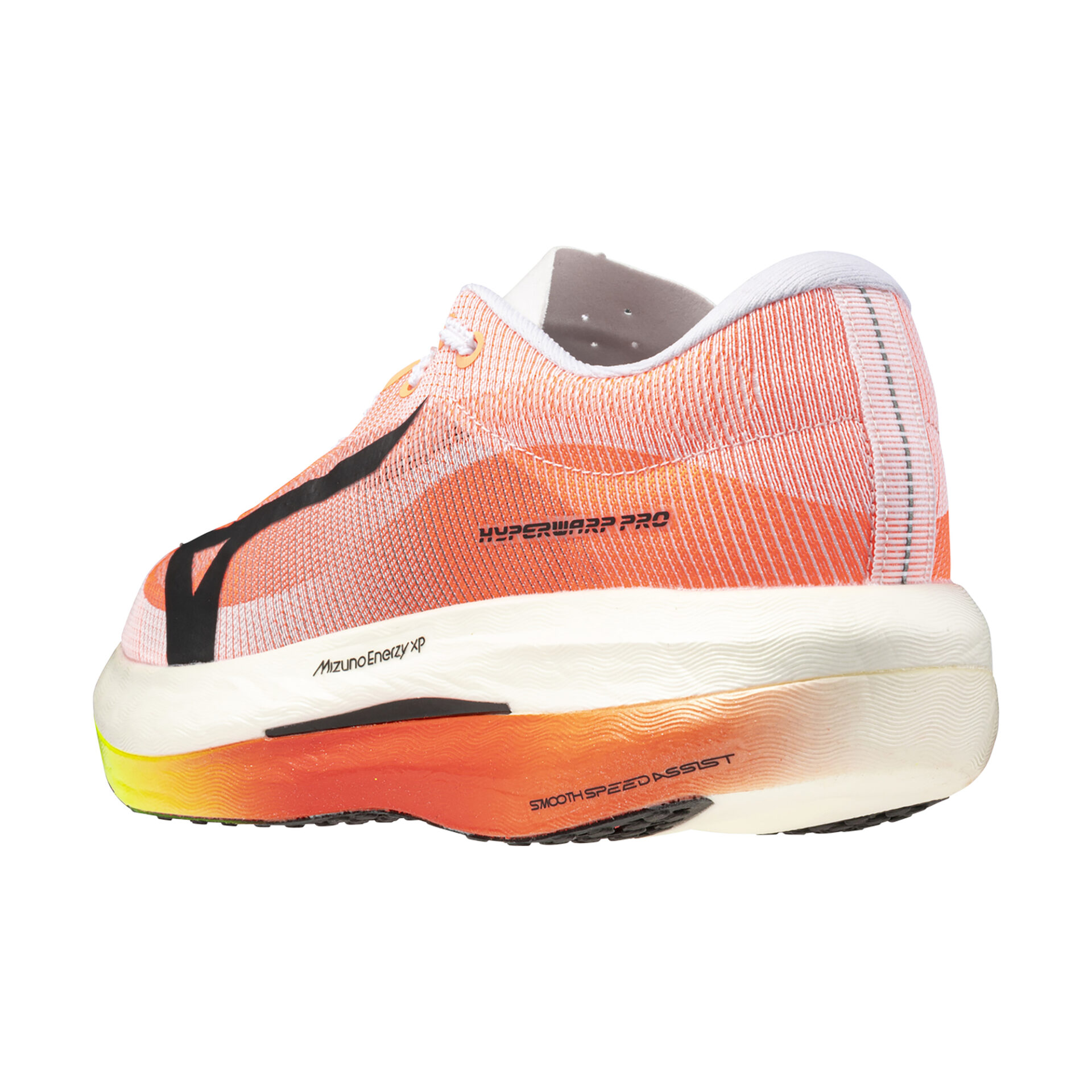 Mizuno Hyperwarp Pro - White/Black/Lava Orange - Image 4