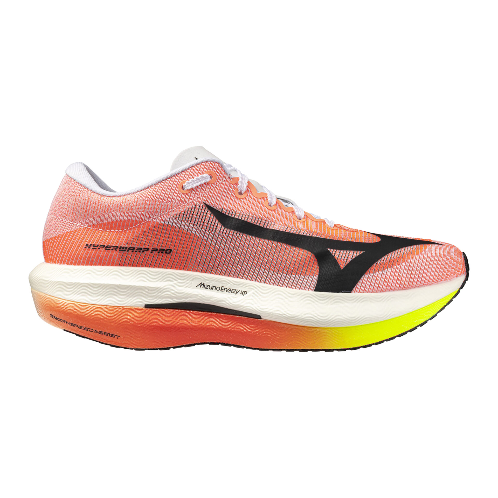 Mizuno Hyperwarp Pro - White/Black/Lava Orange